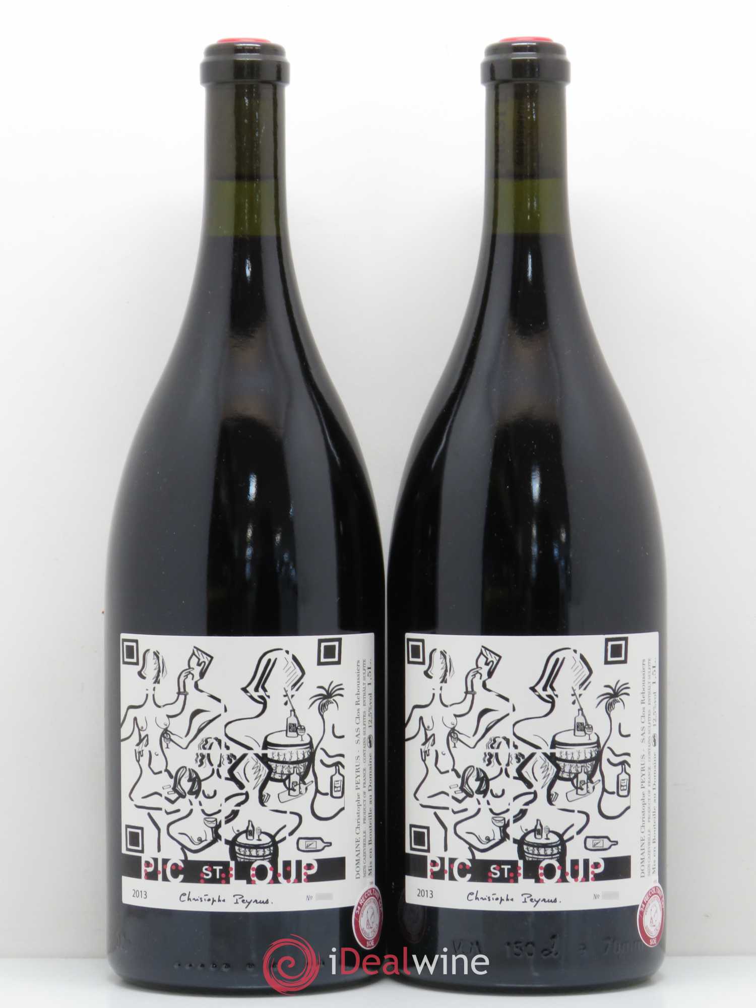 Pic Saint-Loup Clos des Reboussiers 2013 - Lot de 2 magnums - 0