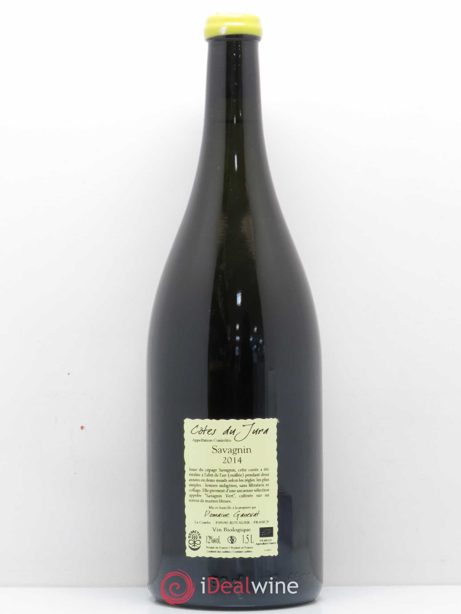 Côtes du Jura Les Chalasses Marnes Bleues Jean-François Ganevat (Domaine) 2014 - Lot de 1 magnum - 1