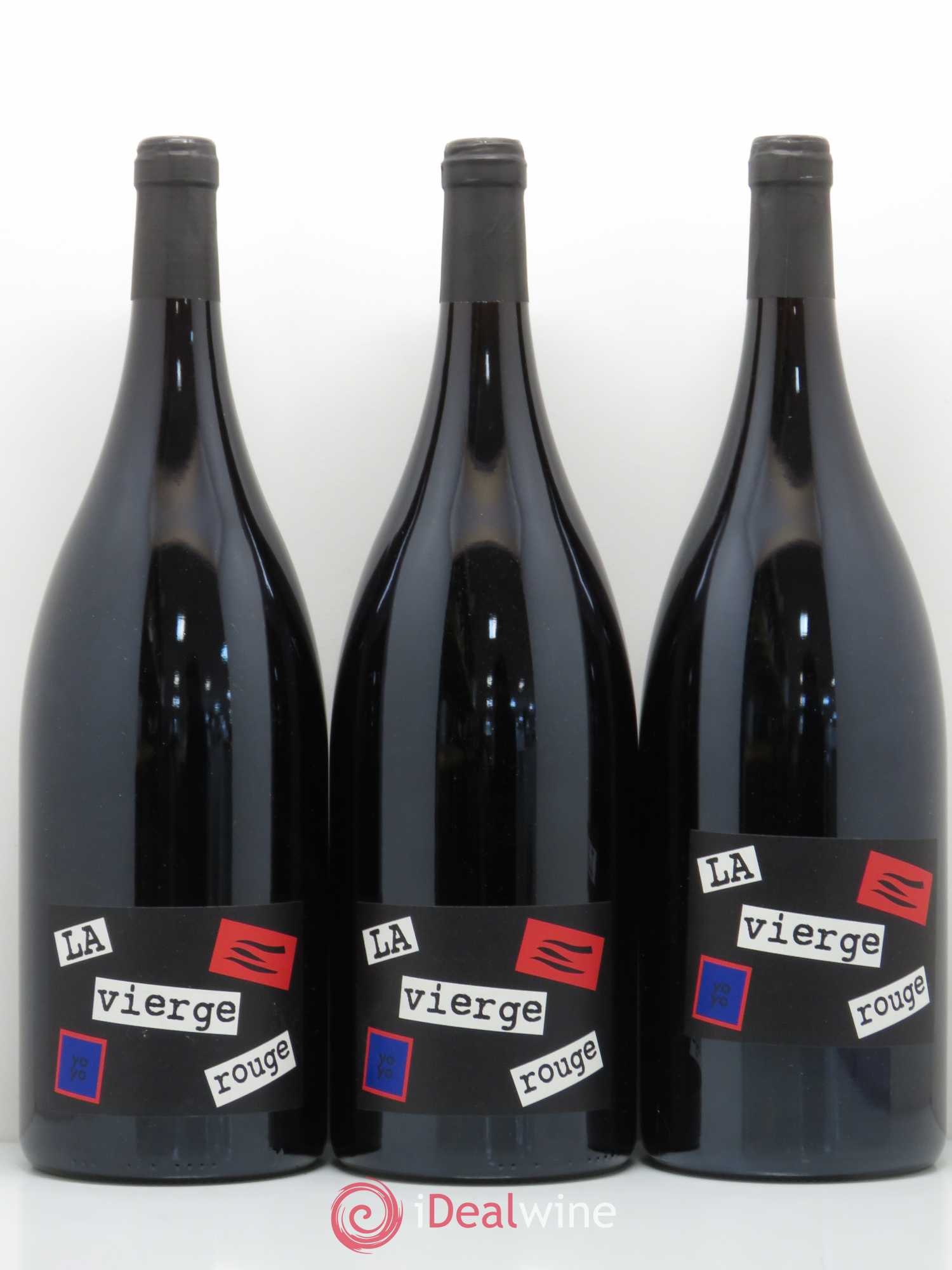 Vin de France La vierge rouge Les Foulards rouges 2017 - Posten von 3 Magnum - 0