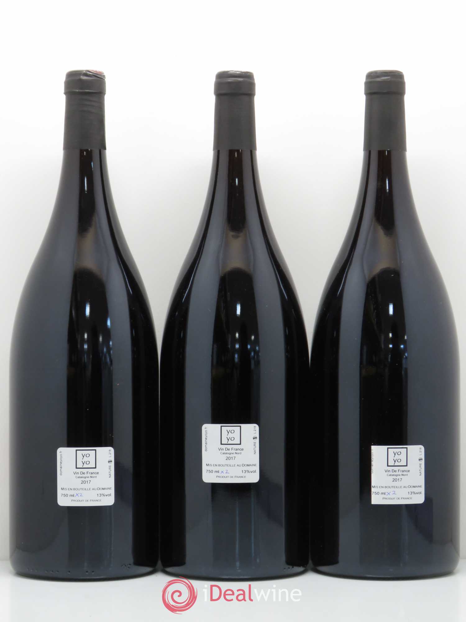 Vin de France La vierge rouge Les Foulards rouges 2017 - Lot de 3 magnums - 1