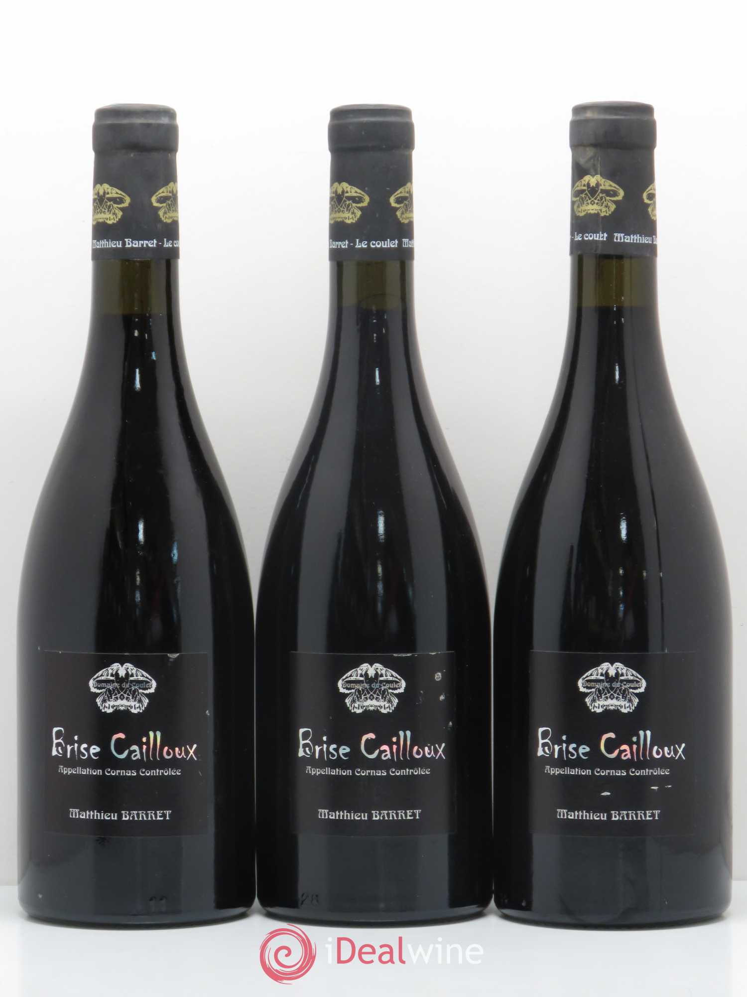Cornas Brise Cailloux Coulet (Domaine du) - Matthieu Barret 2006 - Lot de 6 bouteilles - 1