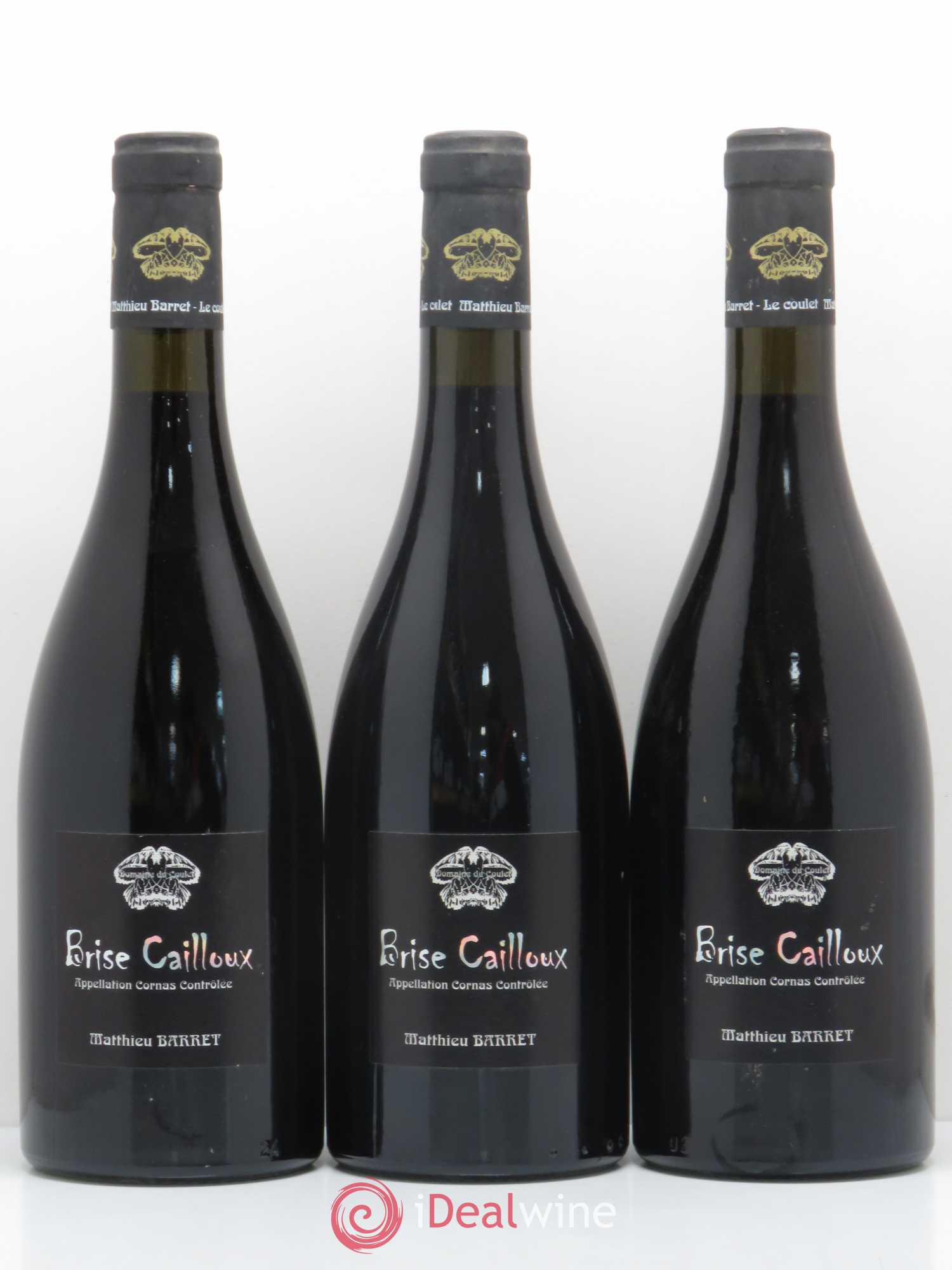 Cornas Brise Cailloux Coulet (Domaine du) - Matthieu Barret 2006 - Lot de 6 bouteilles - 3