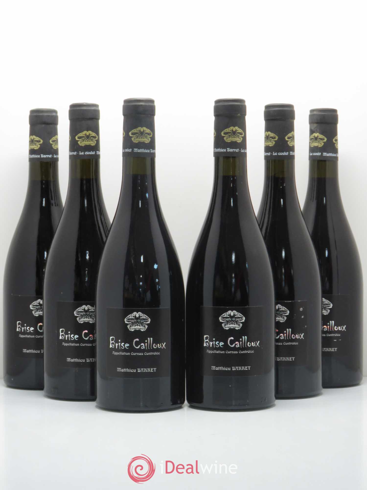 Cornas Brise Cailloux Coulet (Domaine du) - Matthieu Barret 2006 - Lot de 6 bouteilles - 0