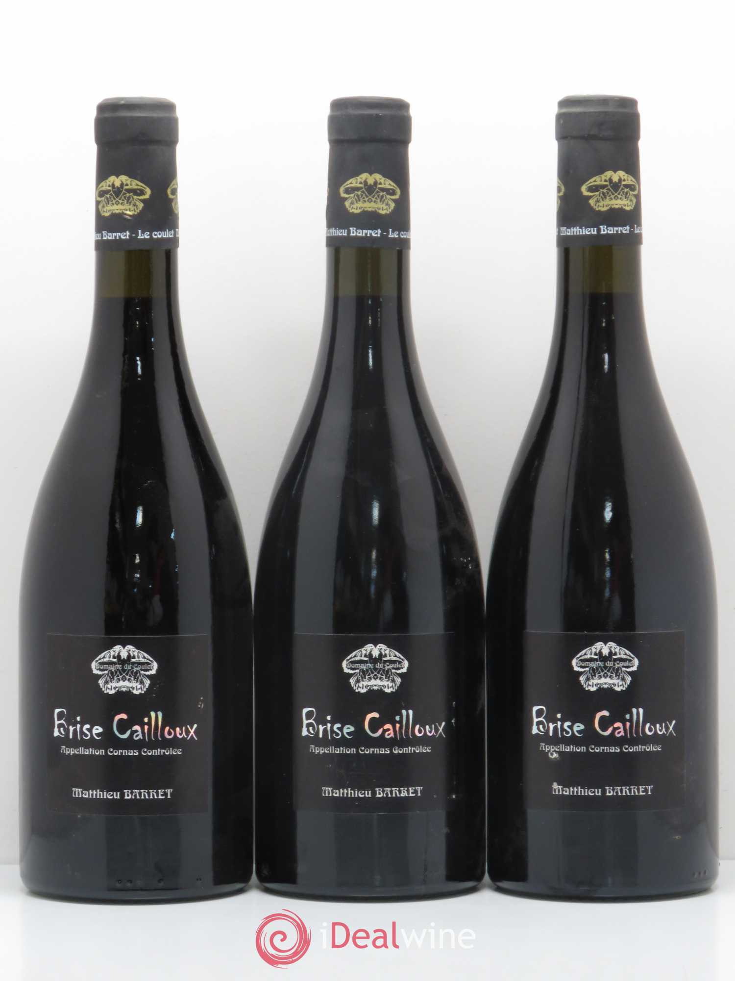 Cornas Brise Cailloux Coulet (Domaine du) - Matthieu Barret 2006 - Lot of 6 bottles - 3