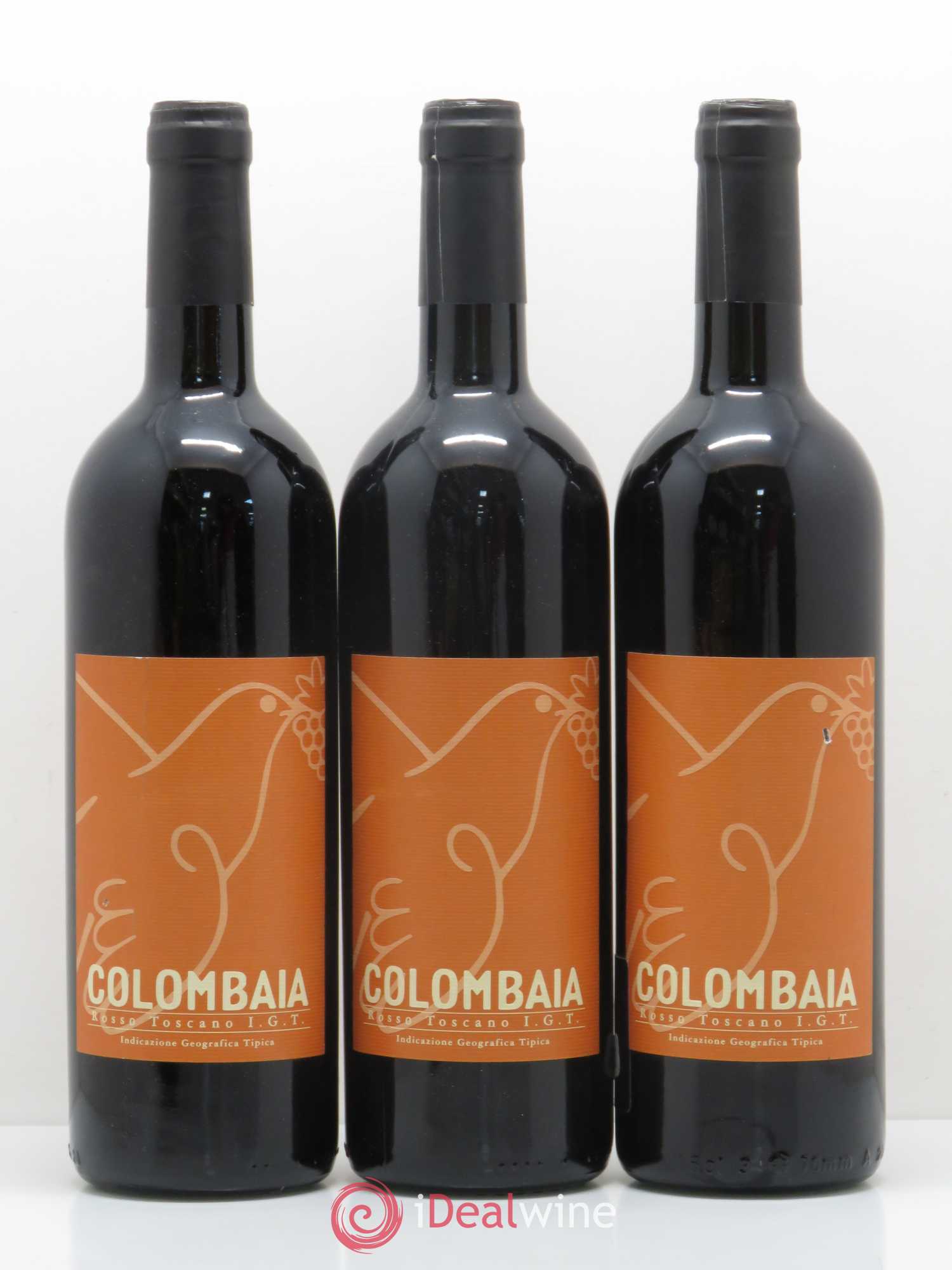 Italie Rosso Toscano Colombaia 2007 - Lot de 5 bouteilles - 1