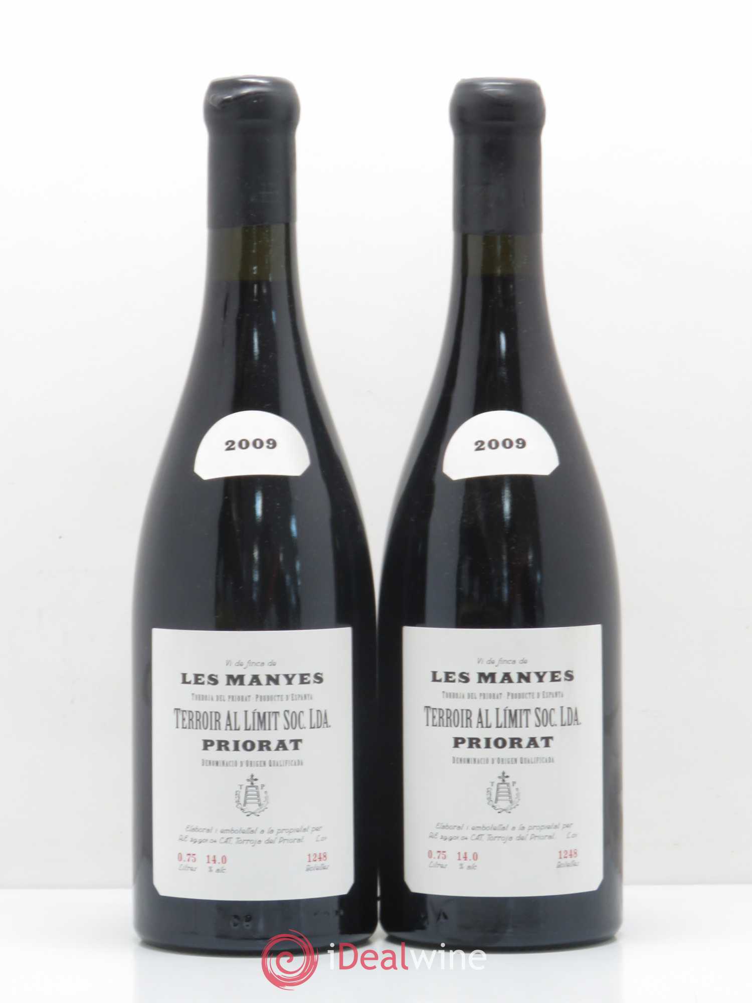 Priorat DOCA Les Manyes Terroir Al Limit 2009 - Lot de 2 bouteilles - 0