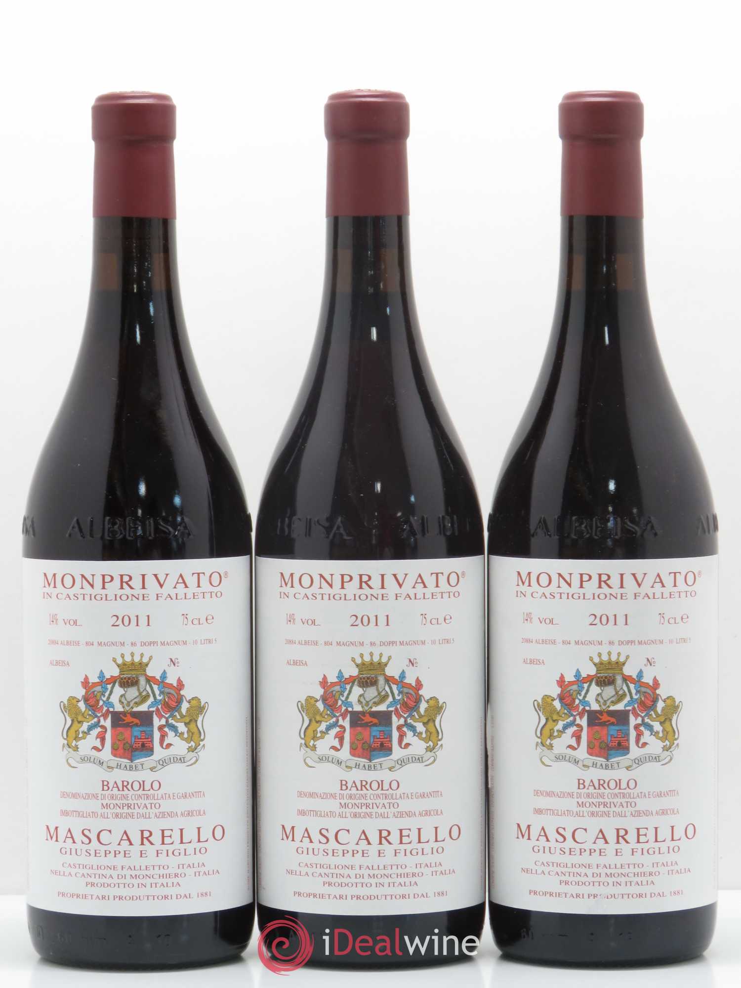 Barolo 2011 - Posten von 3 Flaschen - 0
