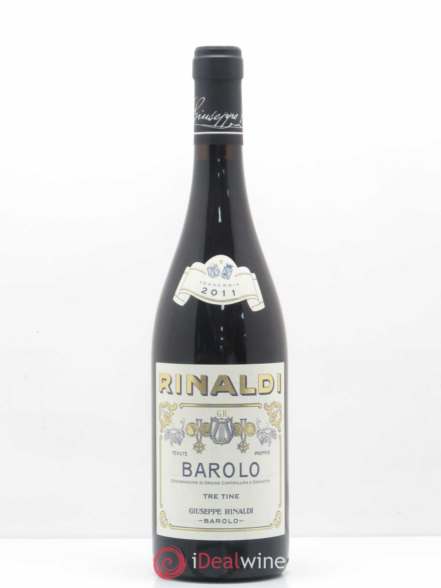 Barolo Tre Tine Giuseppe Rinaldi 2011 - Lot of 1 bottle - 0