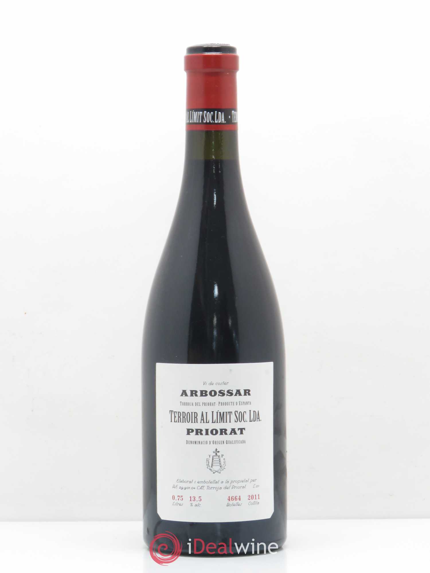 Priorat DOCA Arbossar Terroir Al Limit 2011 - Posten von 1 Flasche - 0