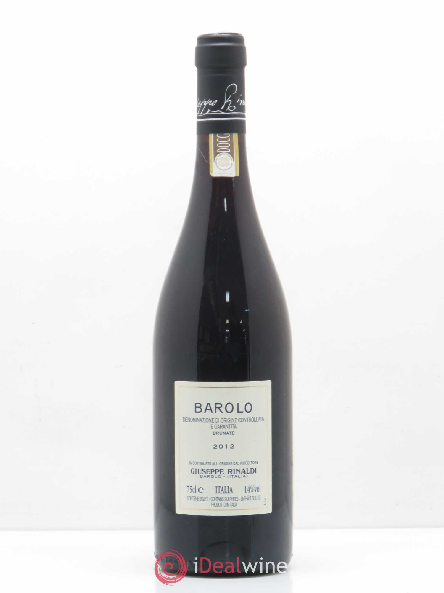 Barolo Brunate Giuseppe Rinaldi 2012 - Posten von 1 Flasche - 1