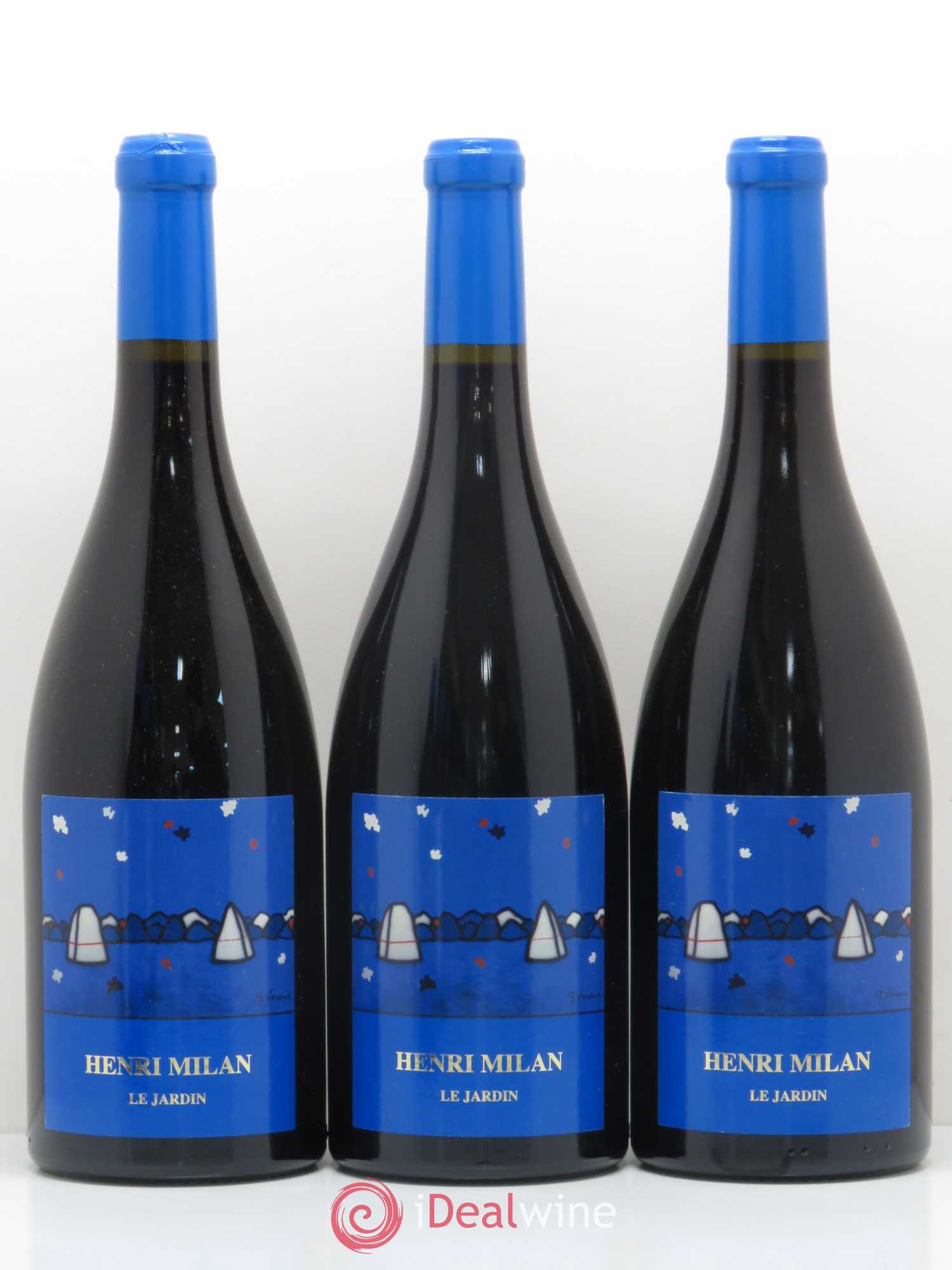 Vin de France Le Jardin Henri Milan 2012 - Lot de 6 bouteilles - 1