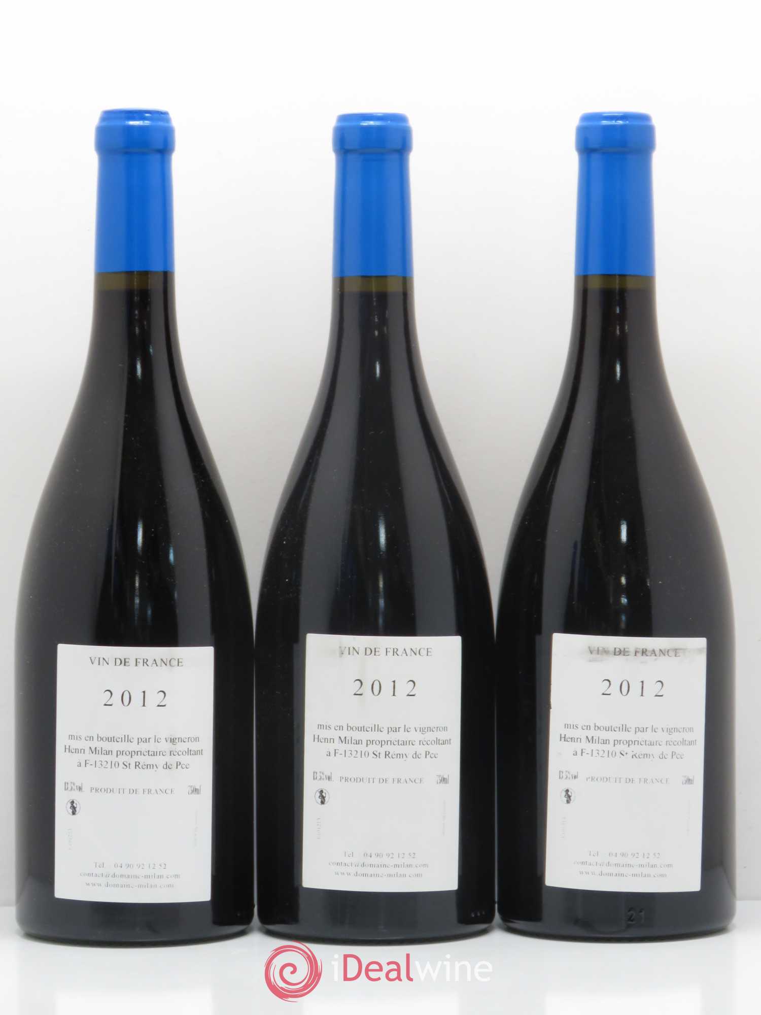 Vin de France Le Jardin Henri Milan 2012 - Lot de 6 bouteilles - 2