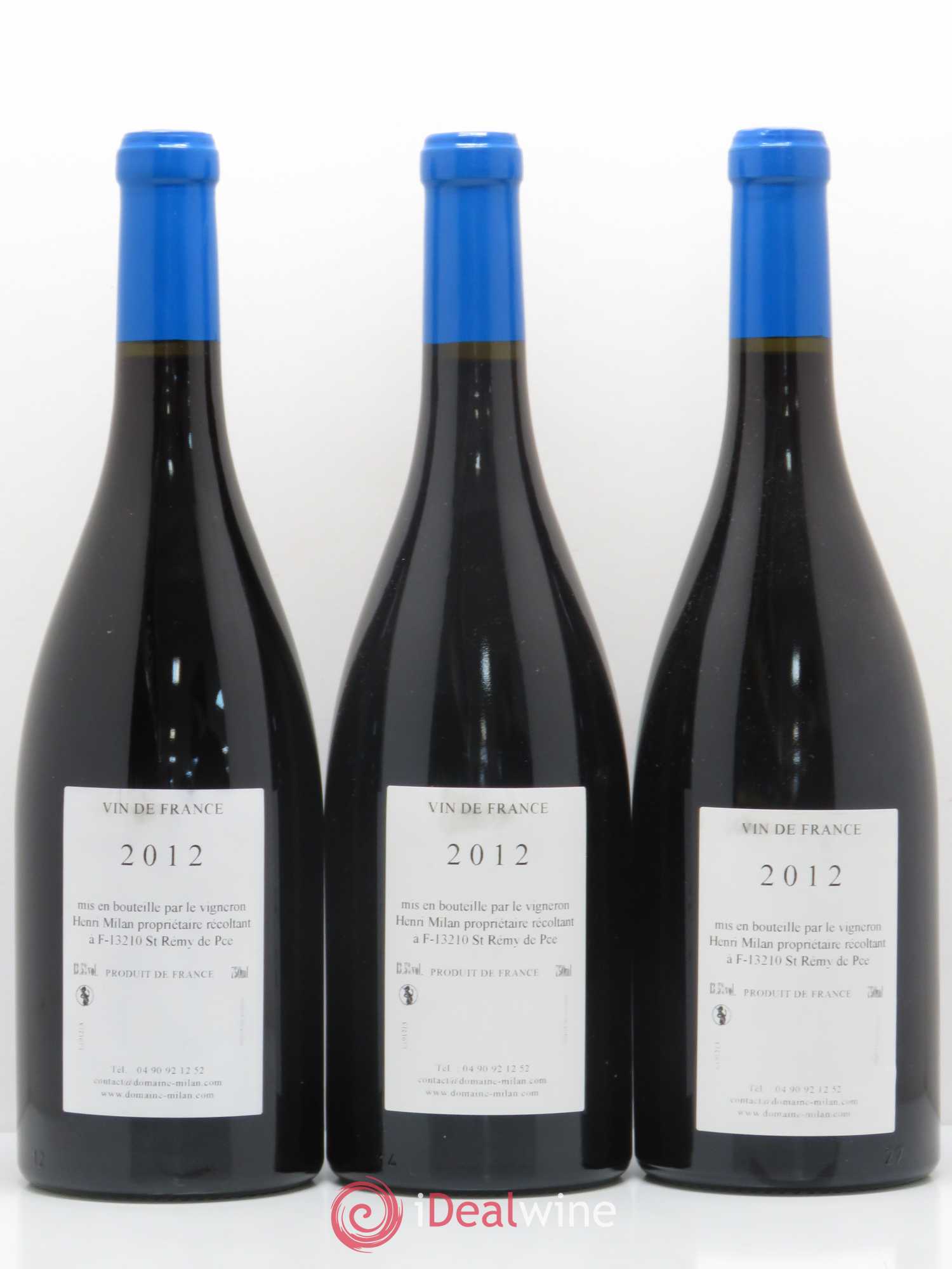 Vin de France Le Jardin Henri Milan 2012 - Lot de 6 bouteilles - 4