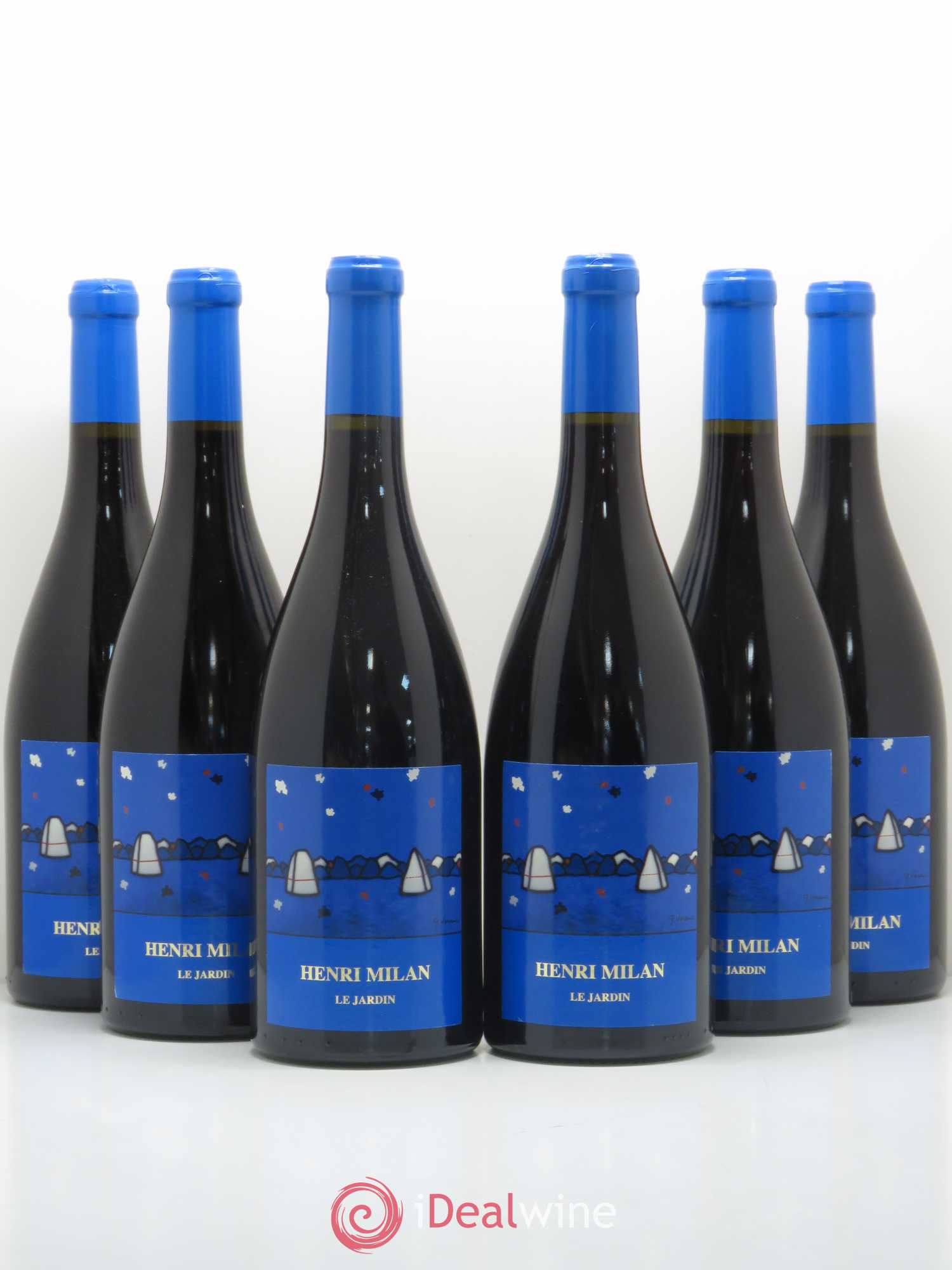 Vin de France Le Jardin Henri Milan 2012 - Lot de 6 bouteilles - 0