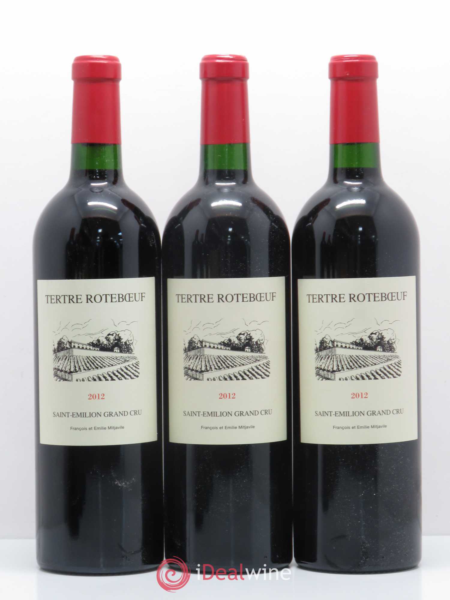 Château Tertre Roteboeuf 2012 - Lot de 6 bouteilles - 1