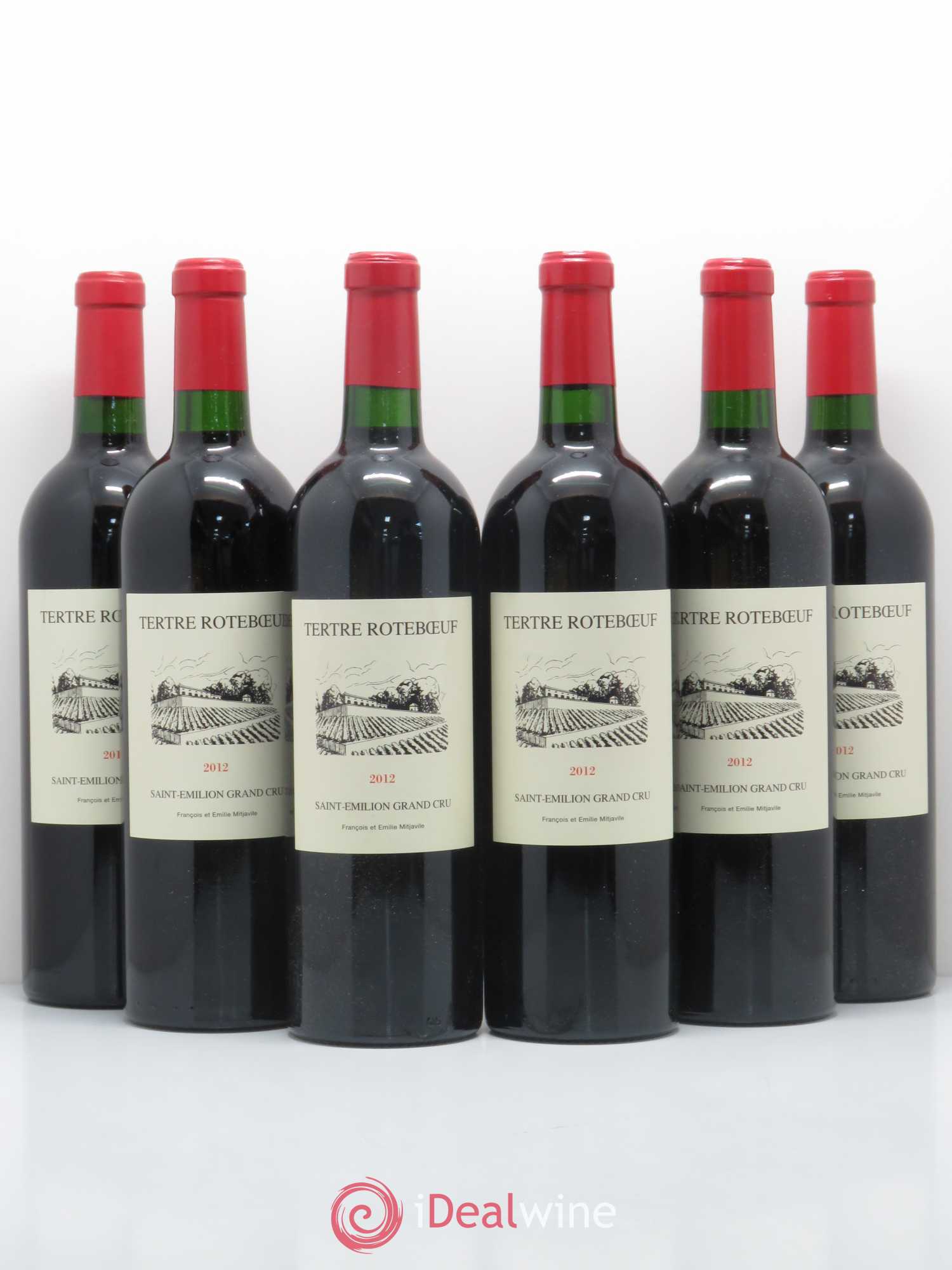 Château Tertre Roteboeuf 2012 - Lot de 6 bouteilles - 0