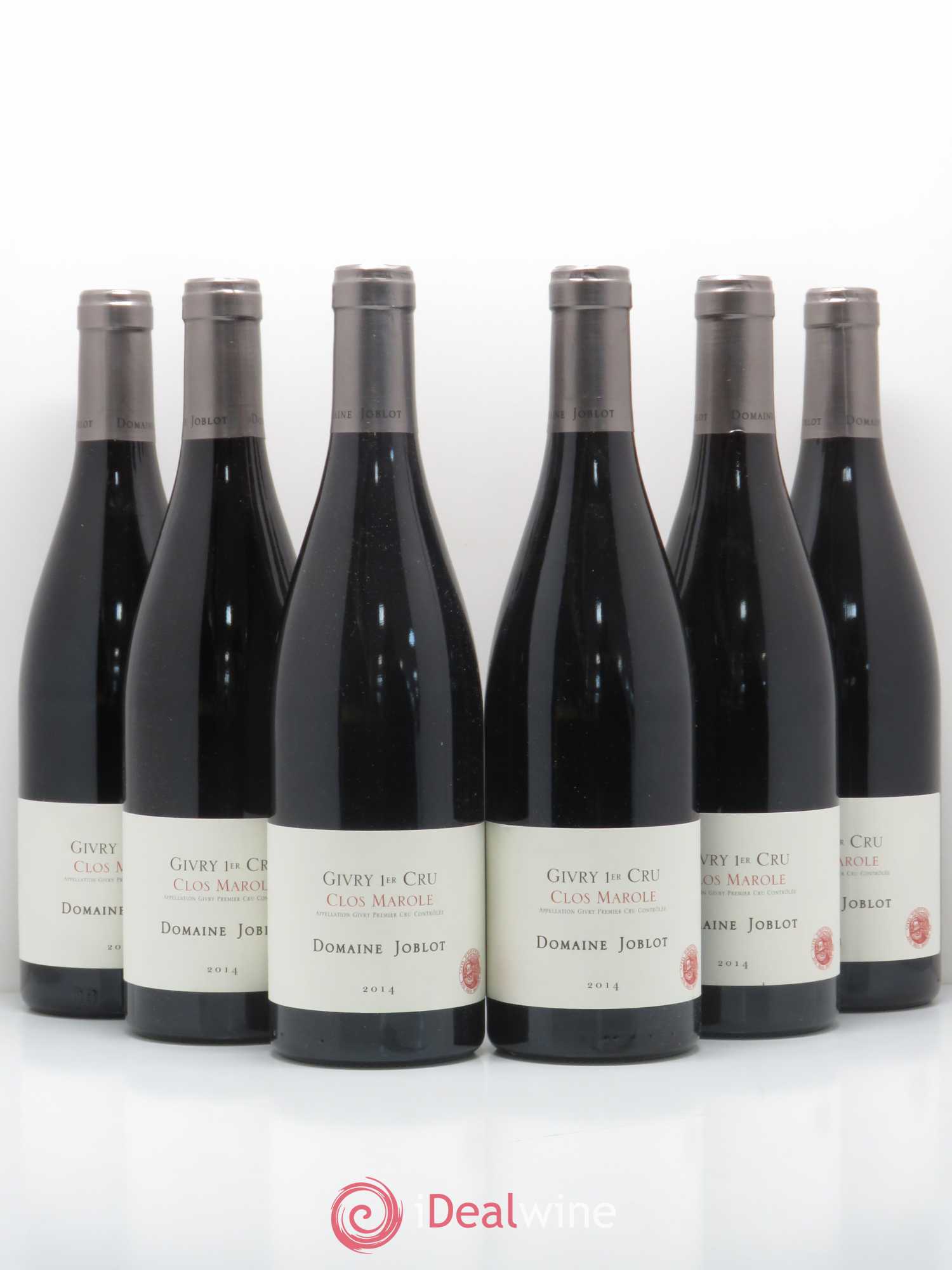 Givry 1er Cru Clos Marole Joblot (Domaine) 2014 - Lot de 6 bouteilles - 0