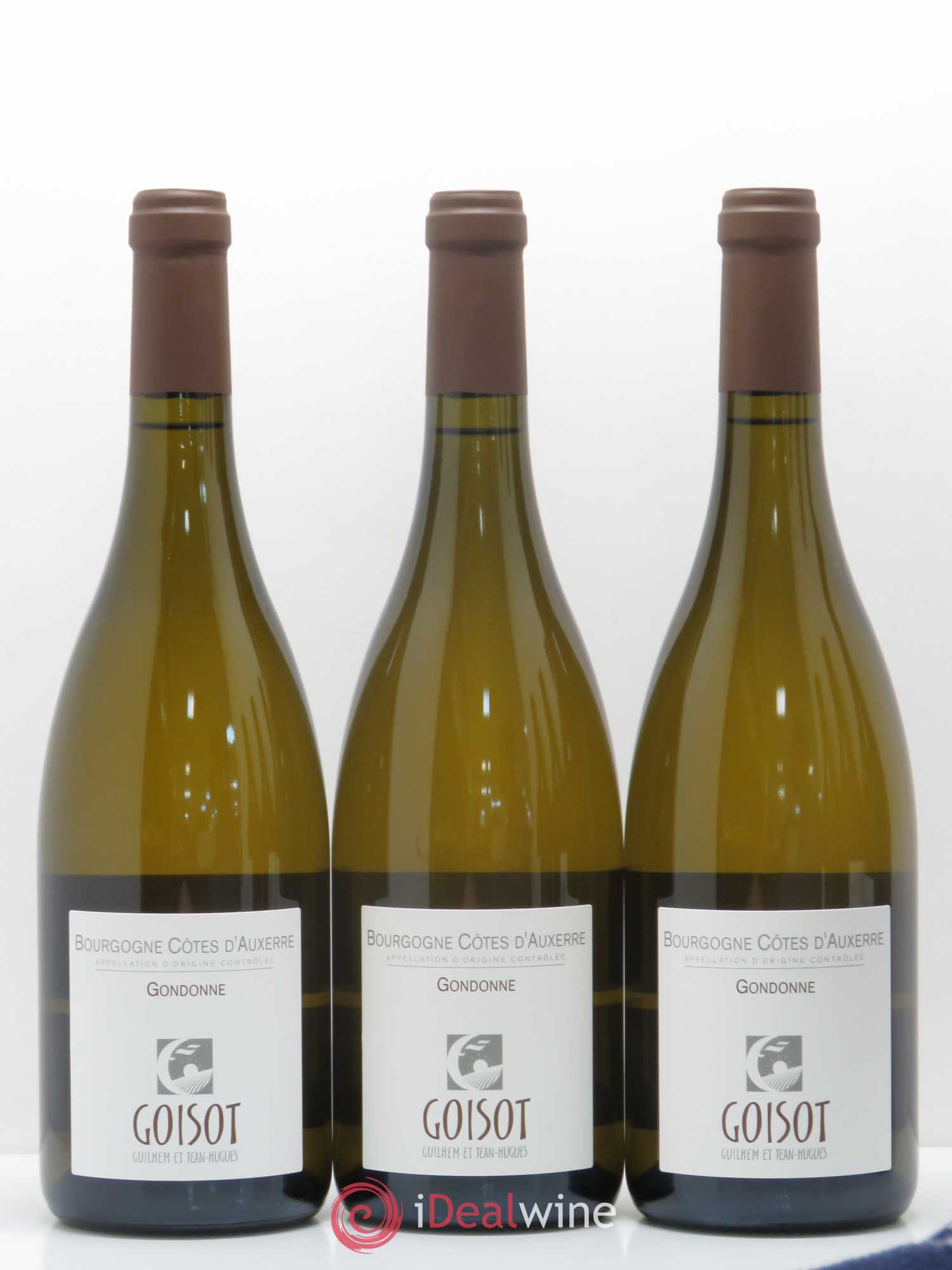 Bourgogne Côtes d'Auxerre Gondonne Goisot 2015 - Lot de 6 bouteilles - 1