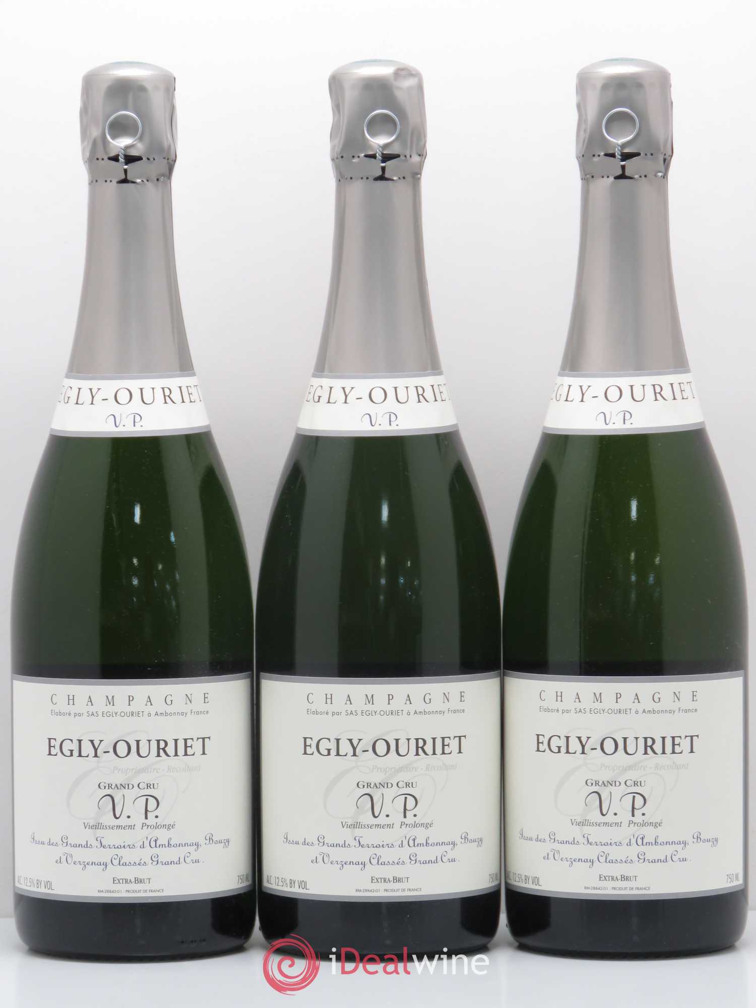 Extra-Brut VP Egly-Ouriet - Lot de 3 bouteilles - 0