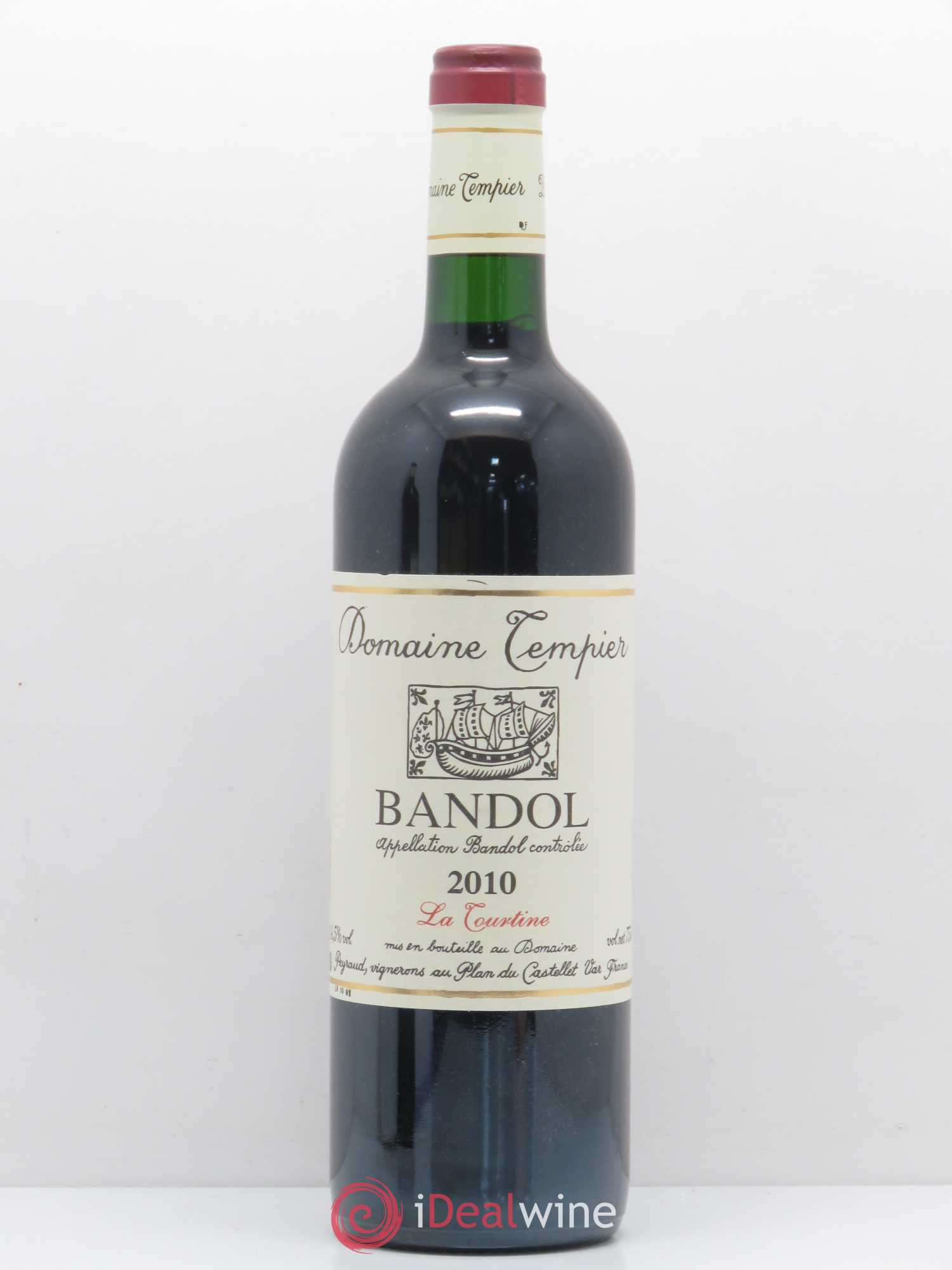 Bandol Domaine Tempier La Tourtine Famille Peyraud La Tourtine Tempier 2010 - Lot de 1 bouteille - 0