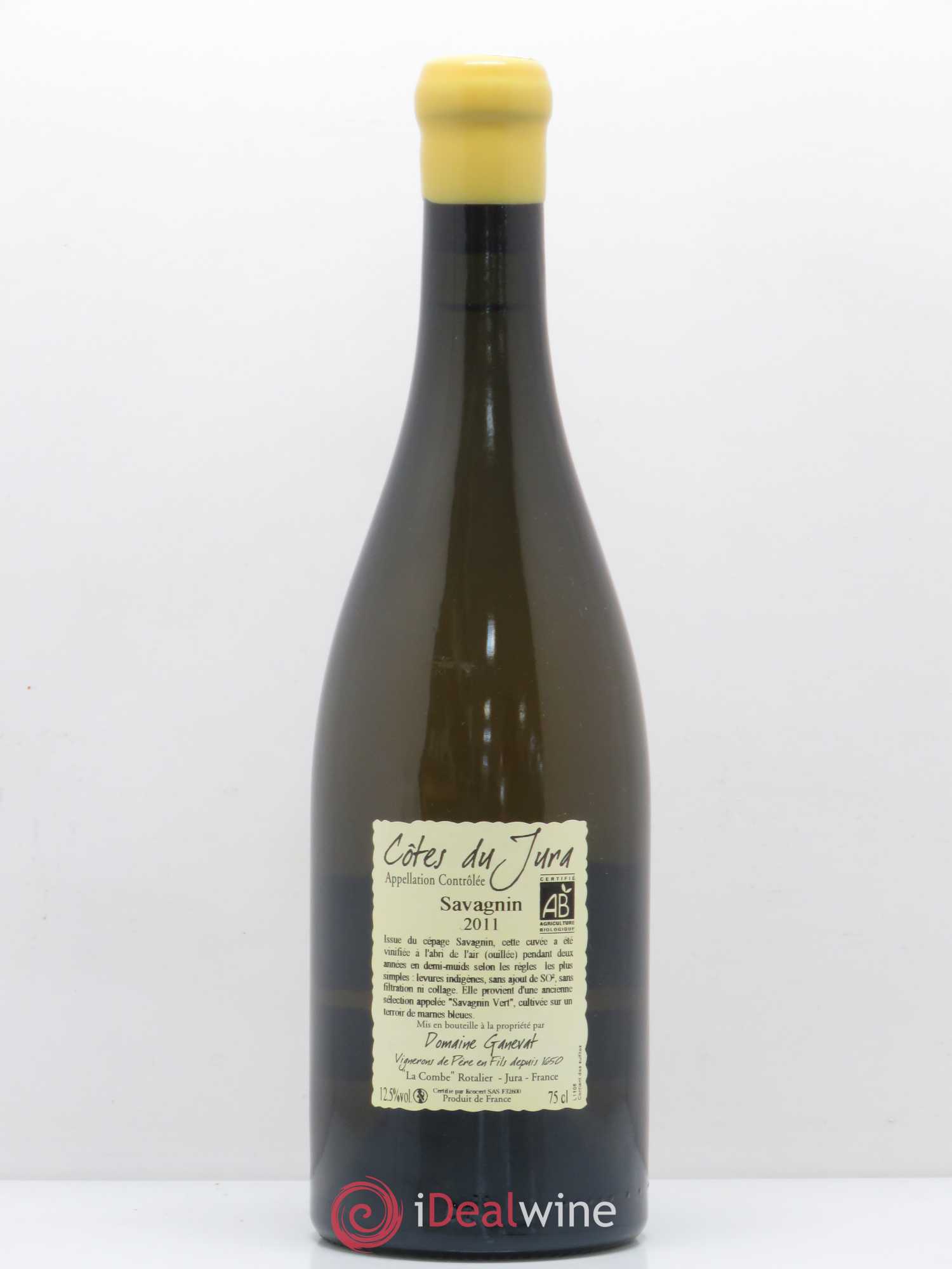 Côtes du Jura Les Chalasses Marnes Bleues Jean-François Ganevat (Domaine) Chalasses Marnes Bleues J.F. Ganevat 2011 - Posten von 1 Flasche - 1