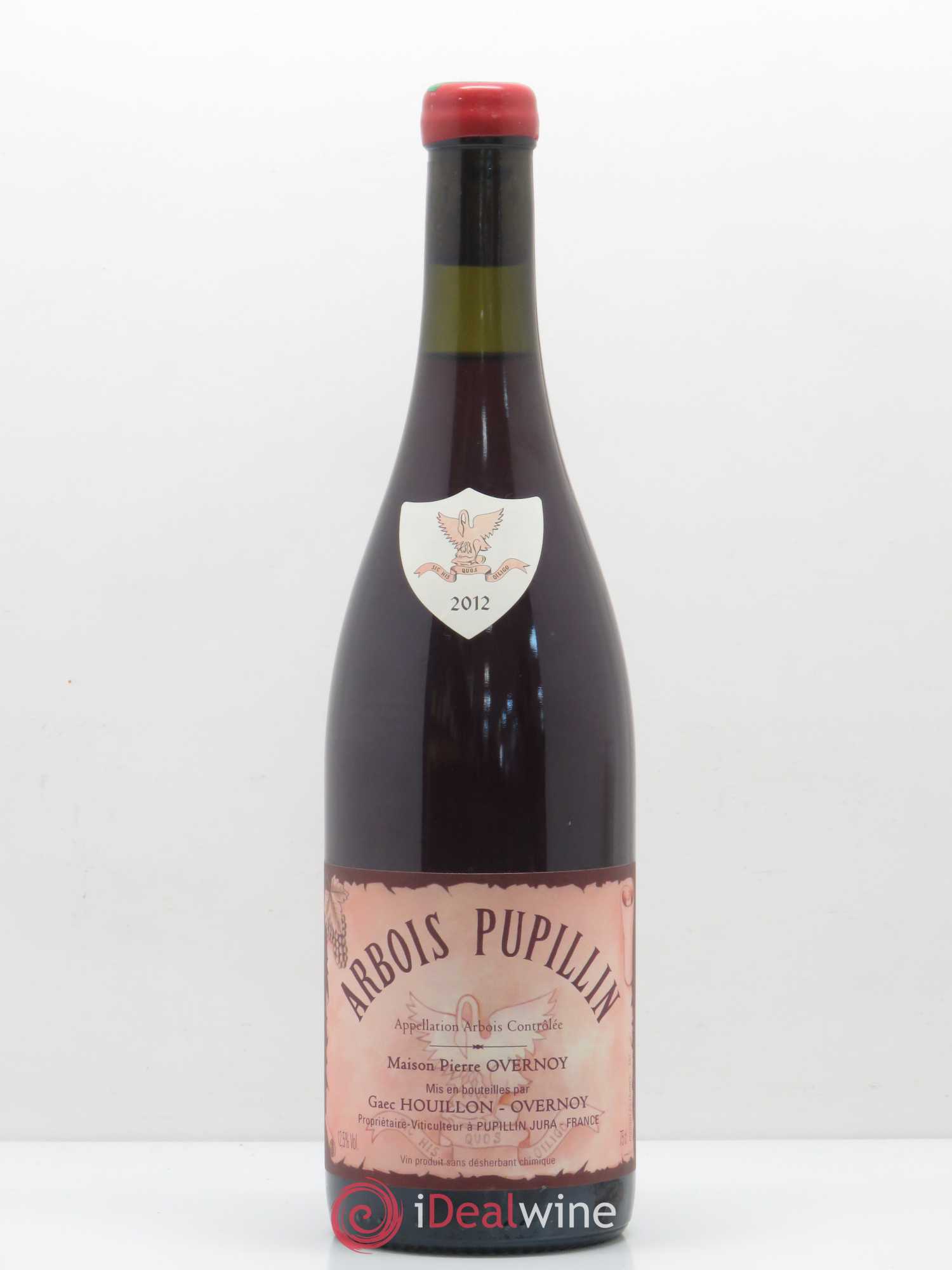 Arbois-Pupillin Poulsard (cire rouge) Overnoy-Houillon (Domaine) 2012 - Lot de 1 bouteille - 0