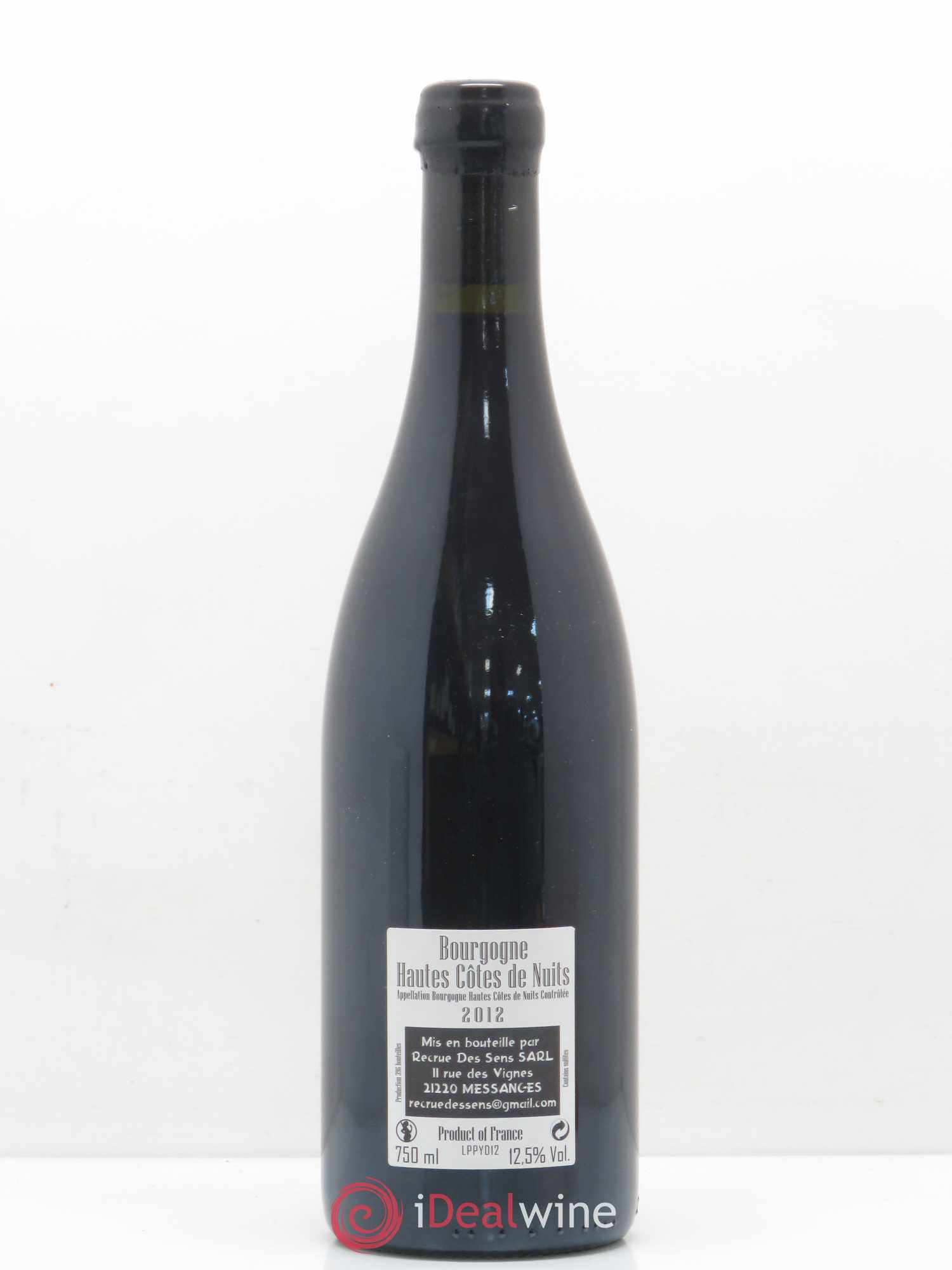 Hautes-Côtes de Nuits Les 1er Ponts Durieux 2012 - Posten von 1 Flasche - 1