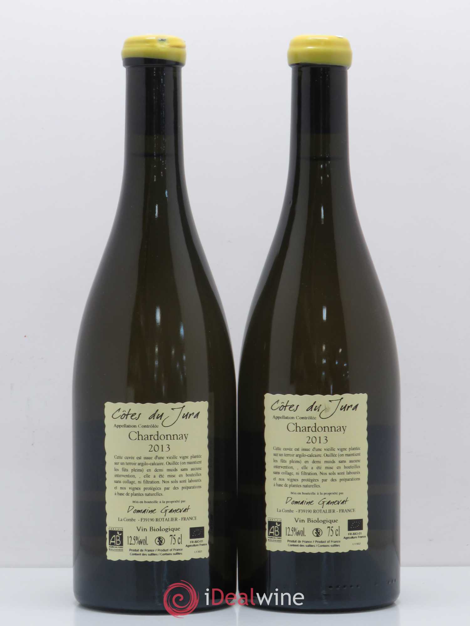 Côtes du Jura Les Chamois du Paradis Jean-François Ganevat (Domaine) 2013 - Lot de 2 bouteilles - 1
