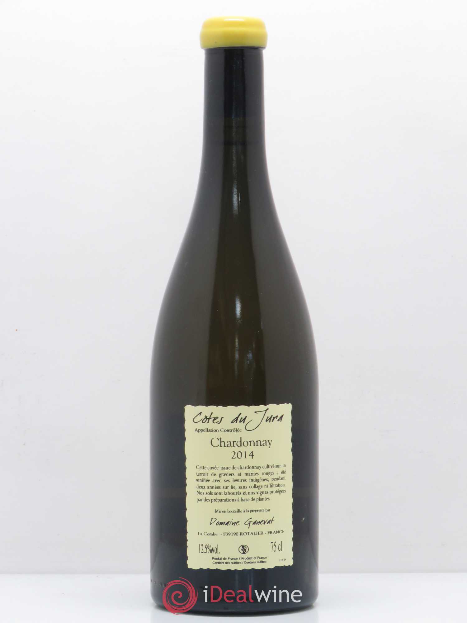 Côtes du Jura Chardonnay Gryphees Vieilles Vignes J.F. Ganevat 2014 - Posten von 1 Flasche - 1