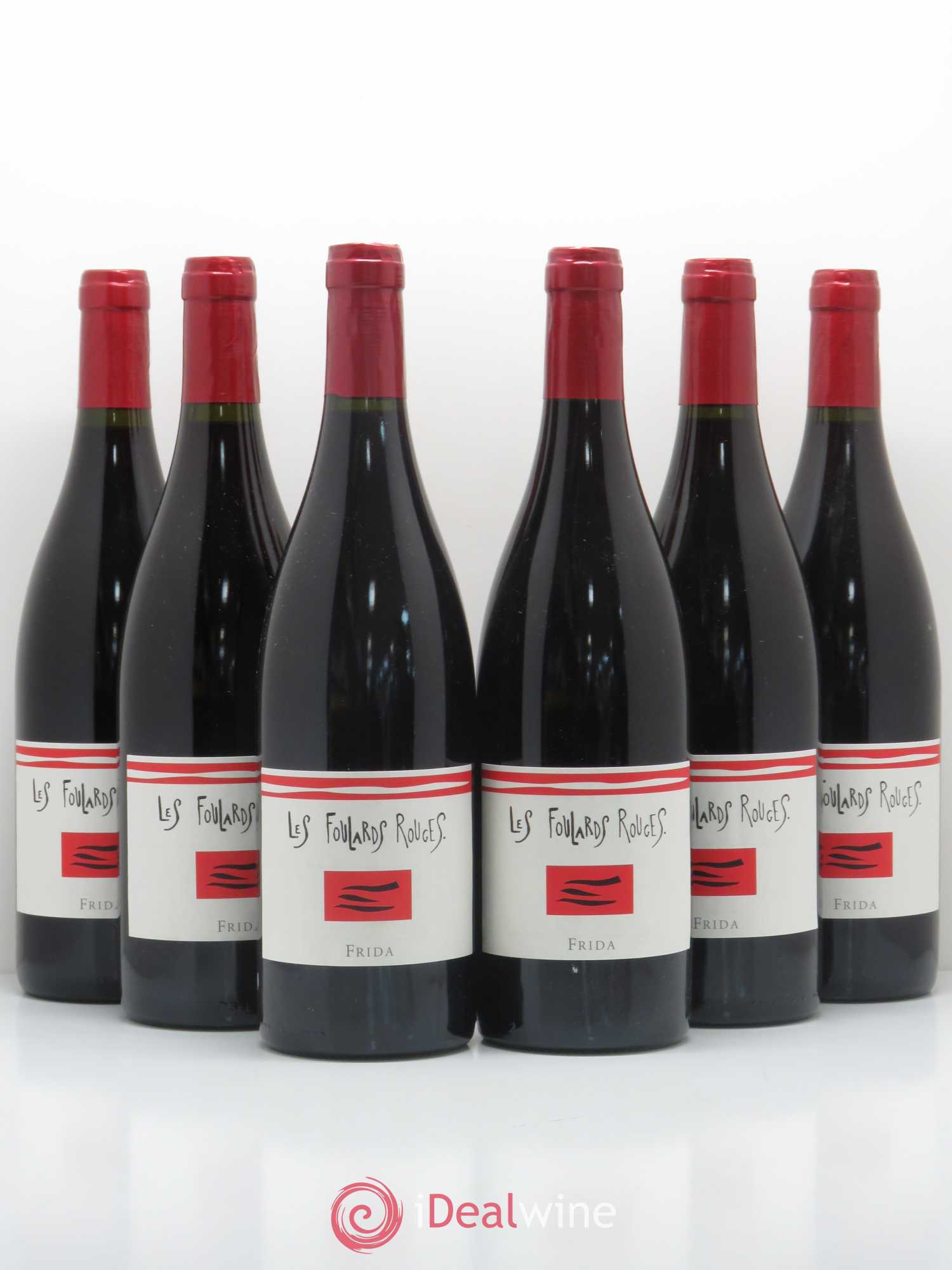 Vin de France Frida Les Foulards Rouges 2014 - Lot de 6 bouteilles - 0
