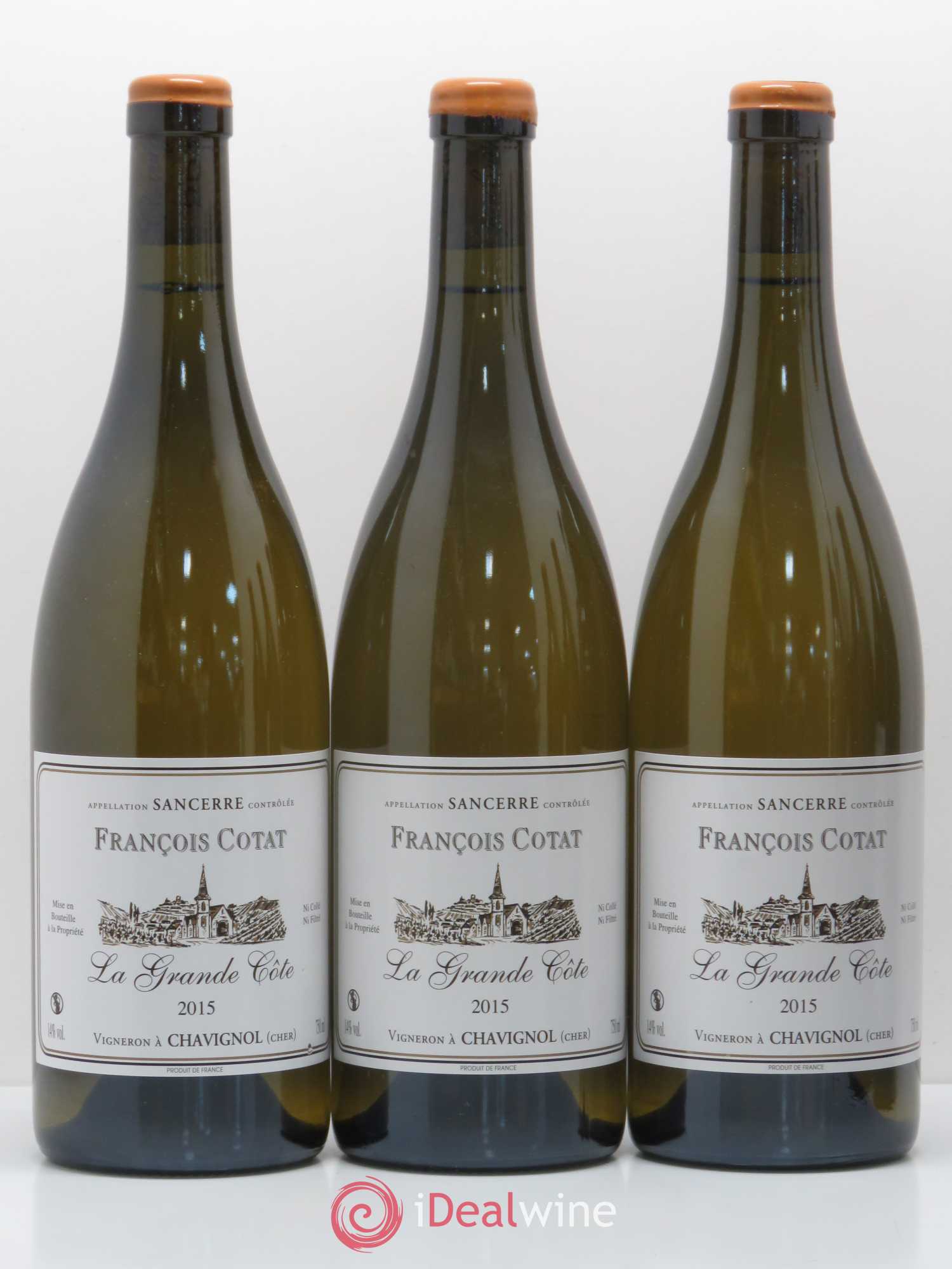 Sancerre La Grande Côte François Cotat 2015 - Lot de 6 bouteilles - 1