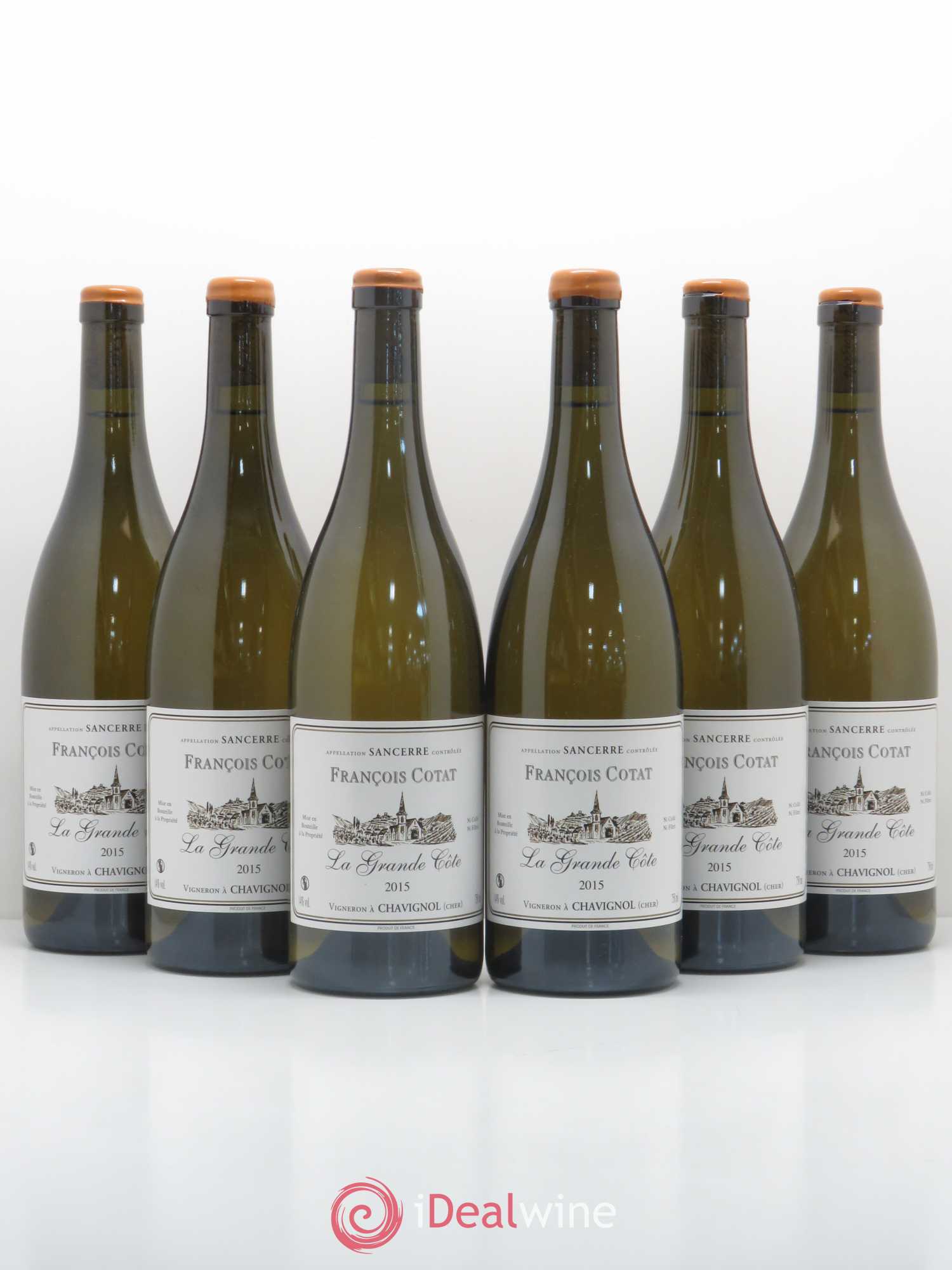 Sancerre La Grande Côte François Cotat 2015 - Lot de 6 bouteilles - 0