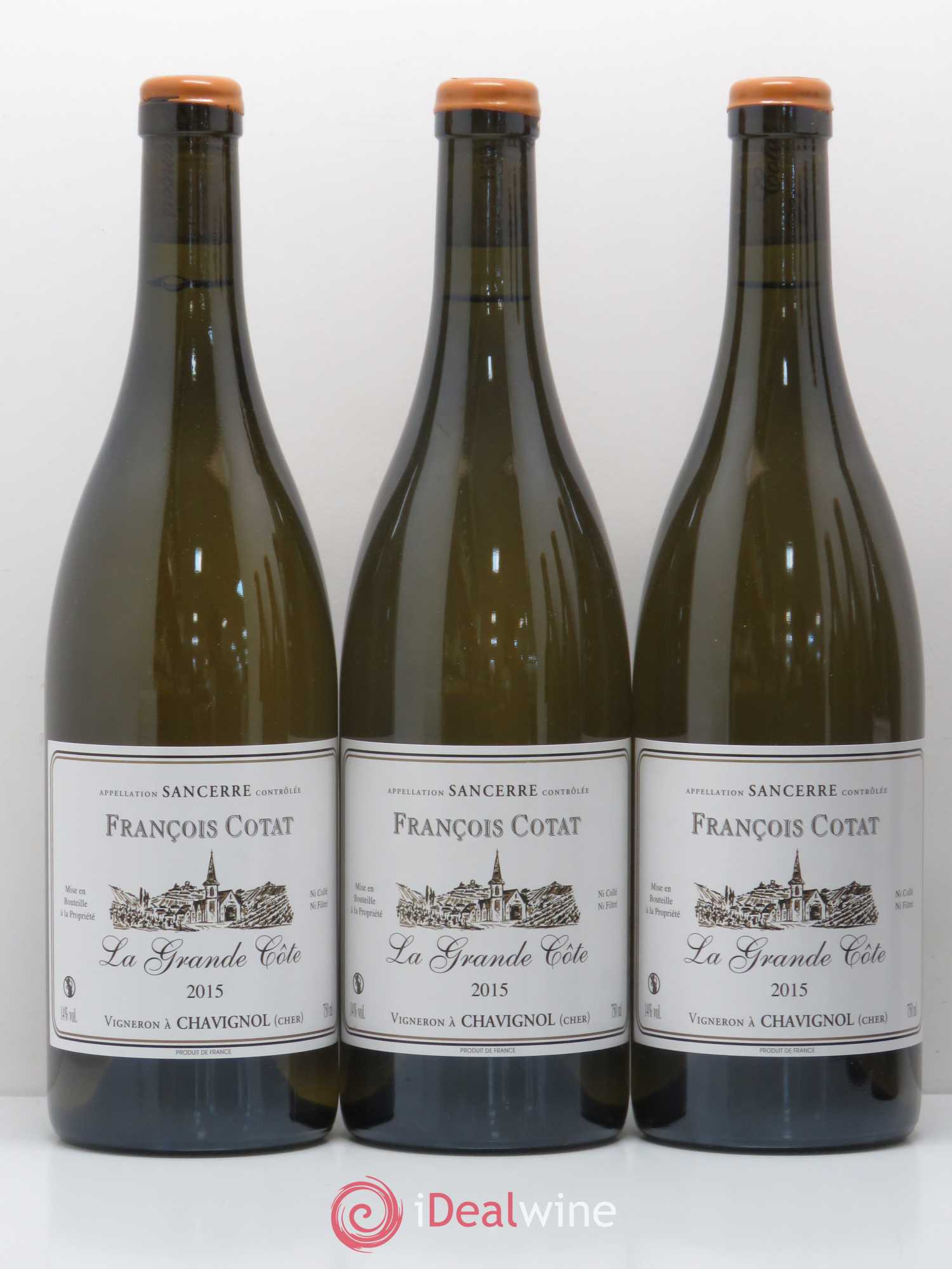 Sancerre La Grande Côte François Cotat 2015 - Lot de 6 bouteilles - 1