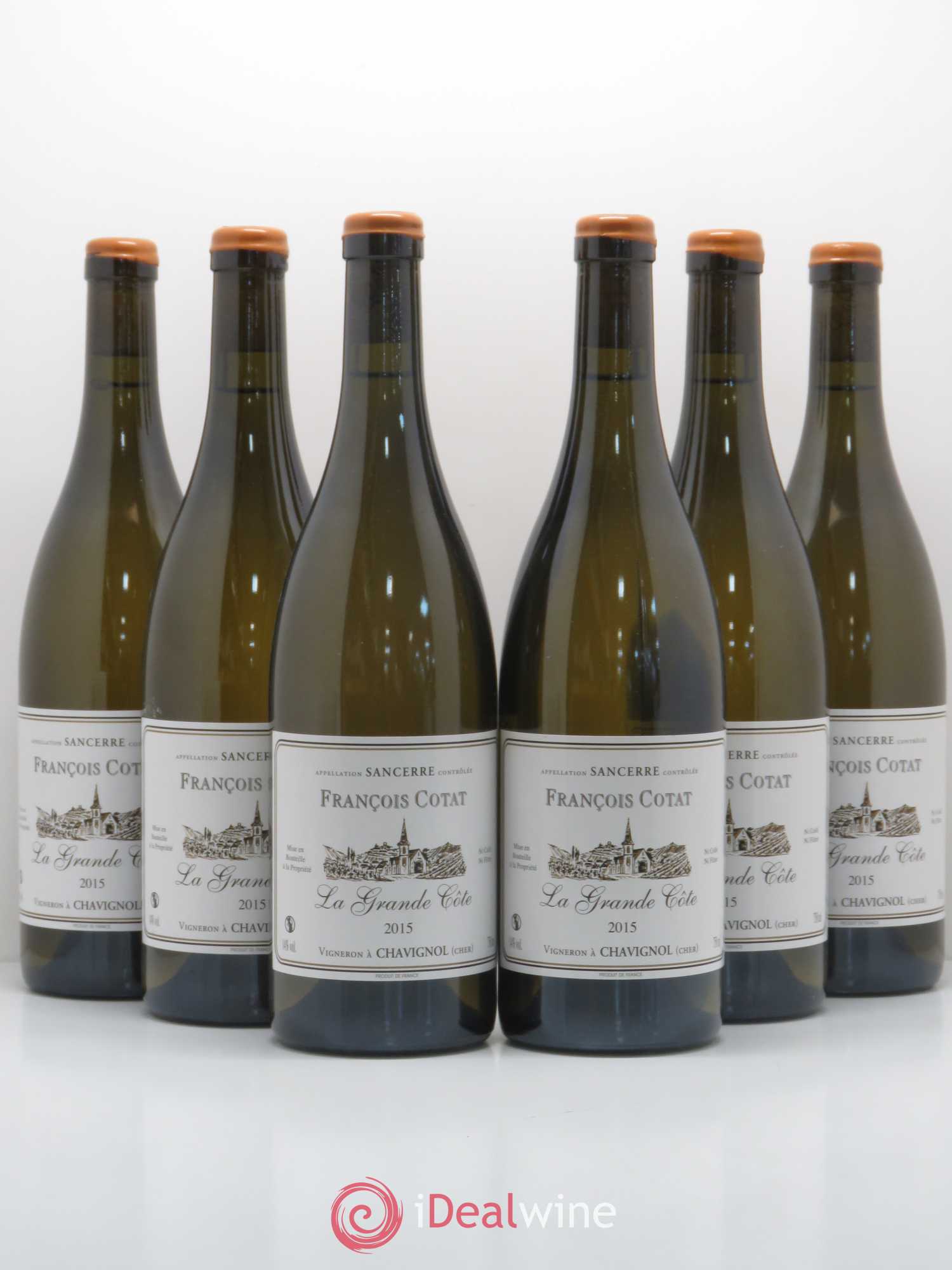 Sancerre La Grande Côte François Cotat 2015 - Lot de 6 bouteilles - 0