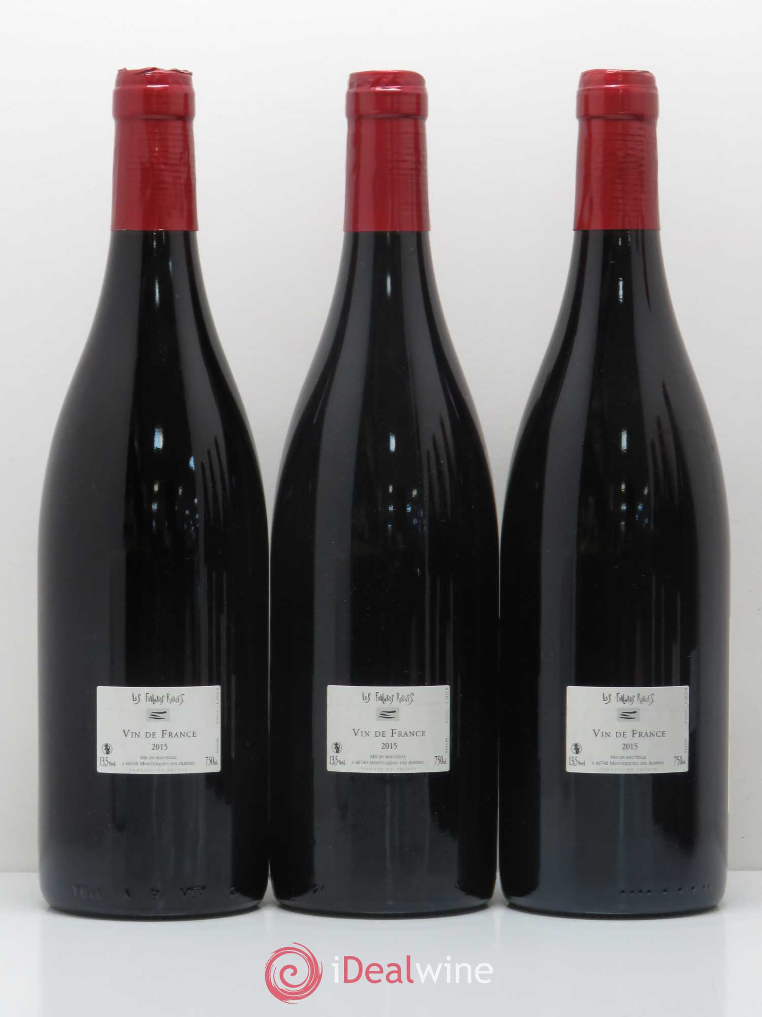 Vin de France Grenache Les Foulards Rouges 2015 - Lot of 6 bottles - 2