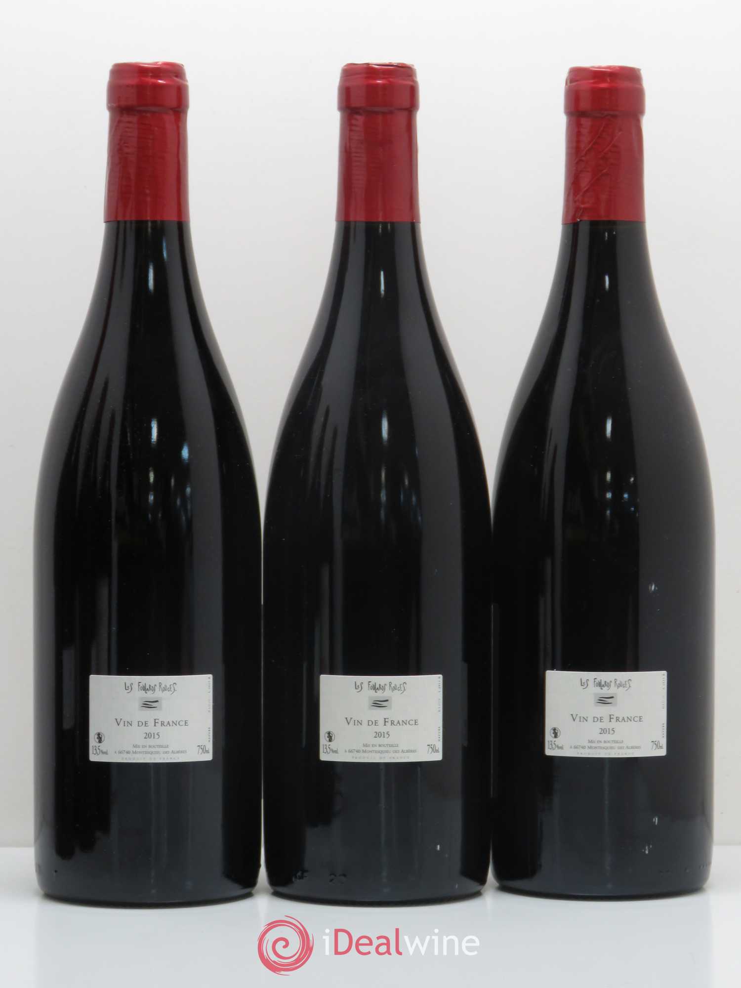 Vin de France Grenache Les Foulards Rouges 2015 - Lot of 6 bottles - 4
