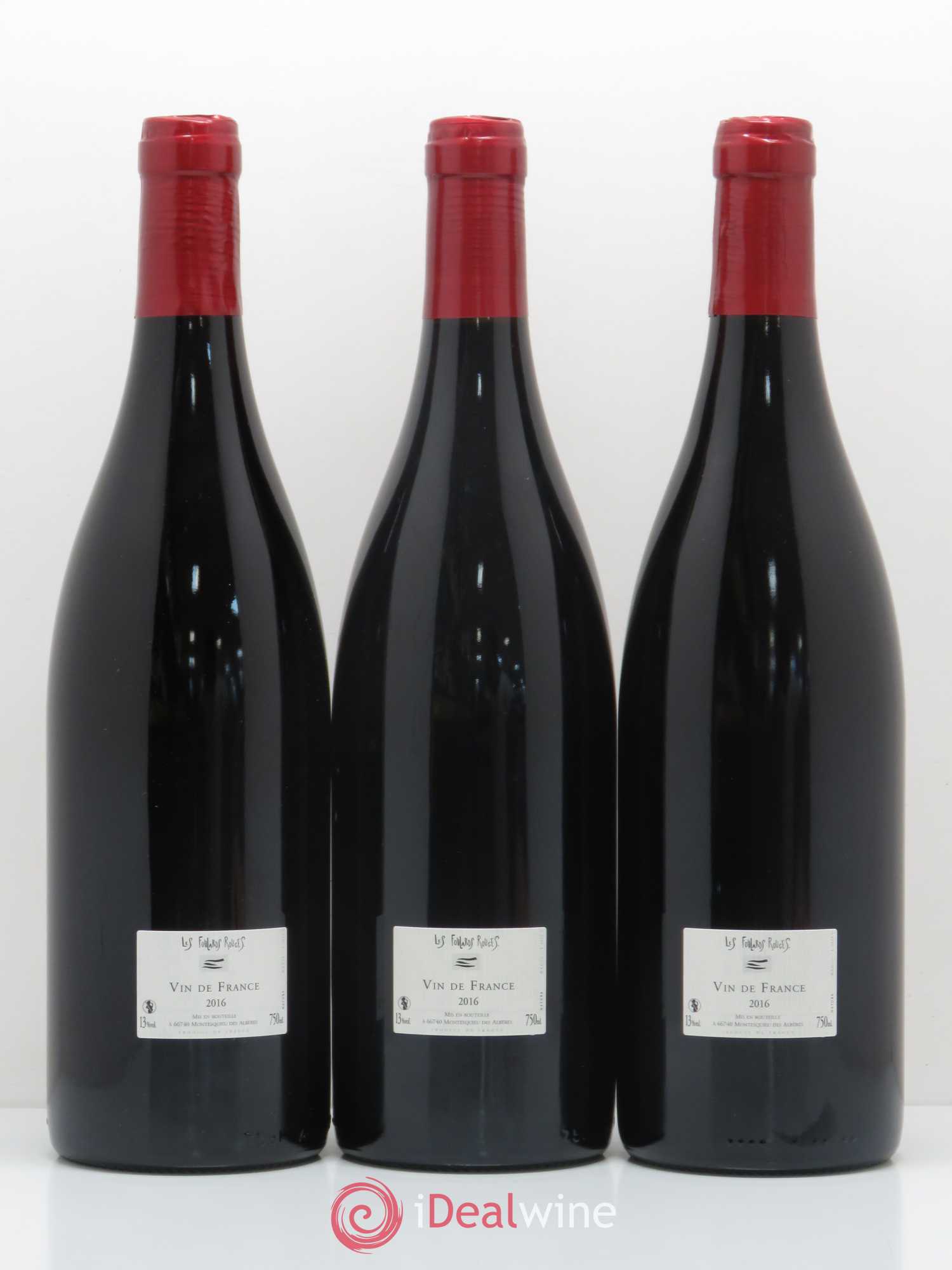 Vin de France Frida Les Foulards Rouges 2016 - Lot de 6 bouteilles - 3