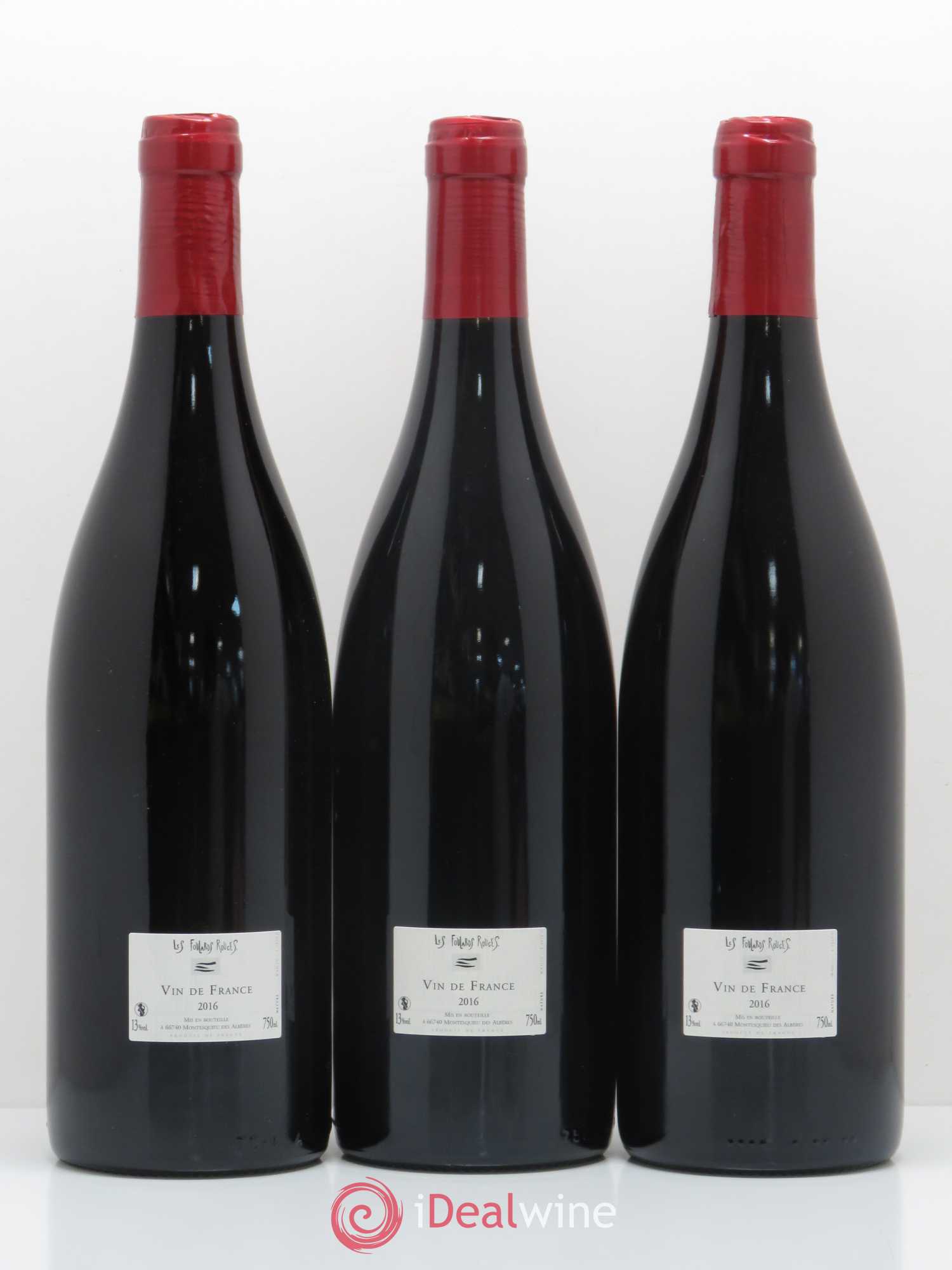 Vin de France Frida Les Foulards Rouges 2016 - Lot de 6 bouteilles - 4