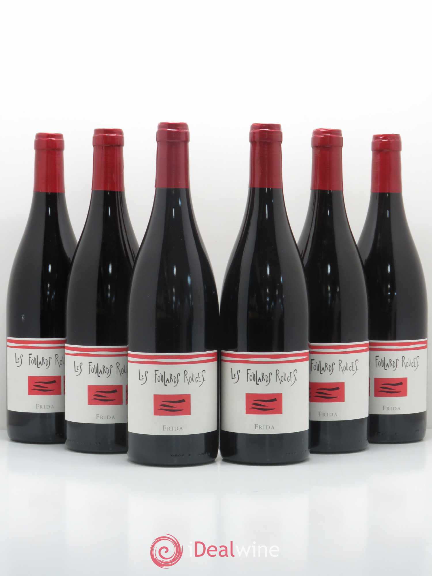 Vin de France Frida Les Foulards Rouges 2016 - Lot de 6 bouteilles - 0