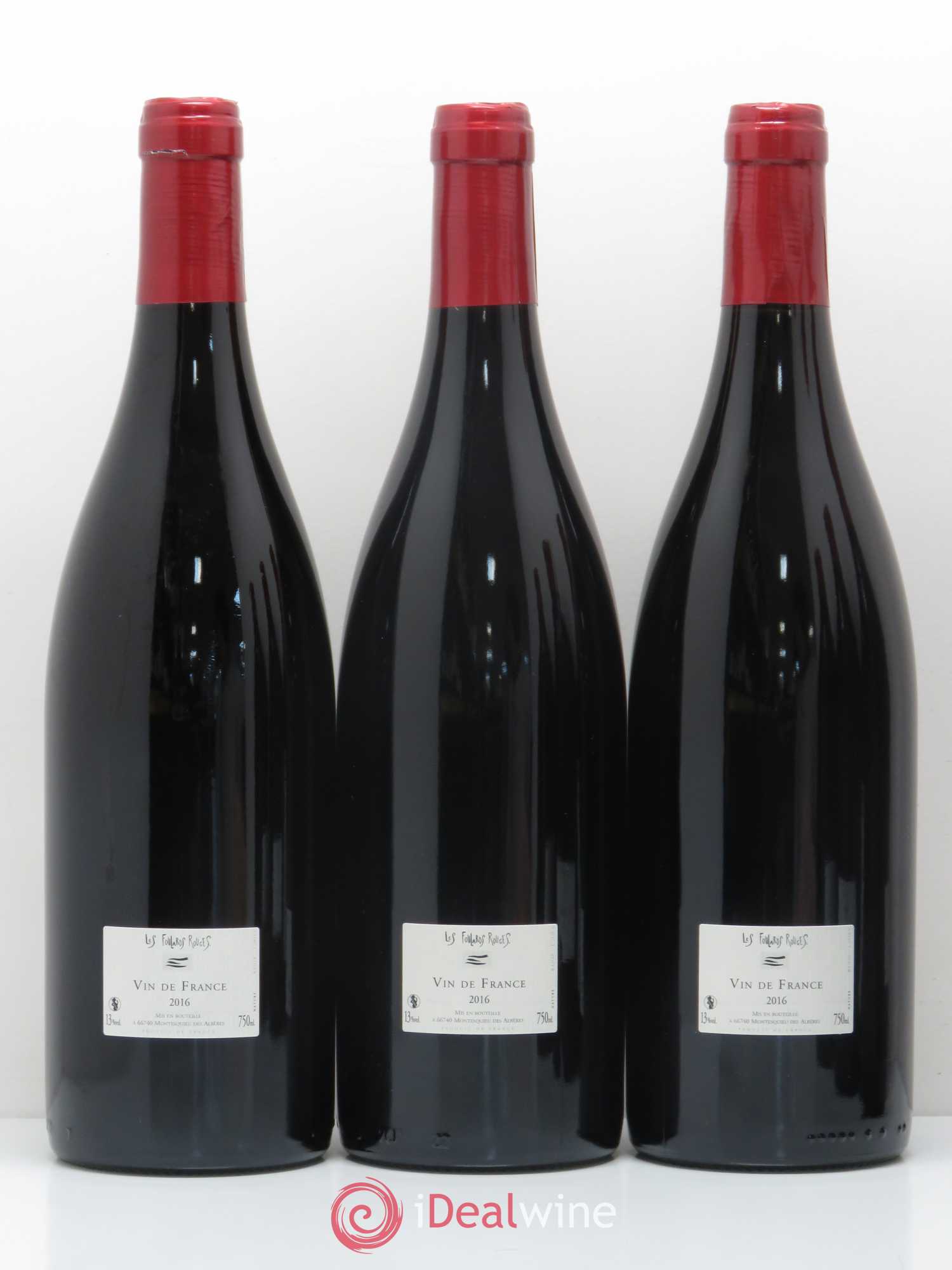 Vin de France Frida Les Foulards Rouges 2016 - Lot of 6 bottles - 4
