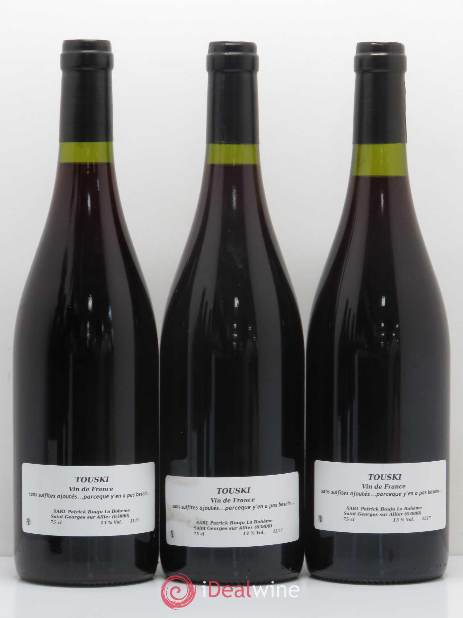 Vin de France Touski La Boheme Patrick Bouju 2016 - Posten von 6 Flaschen - 4