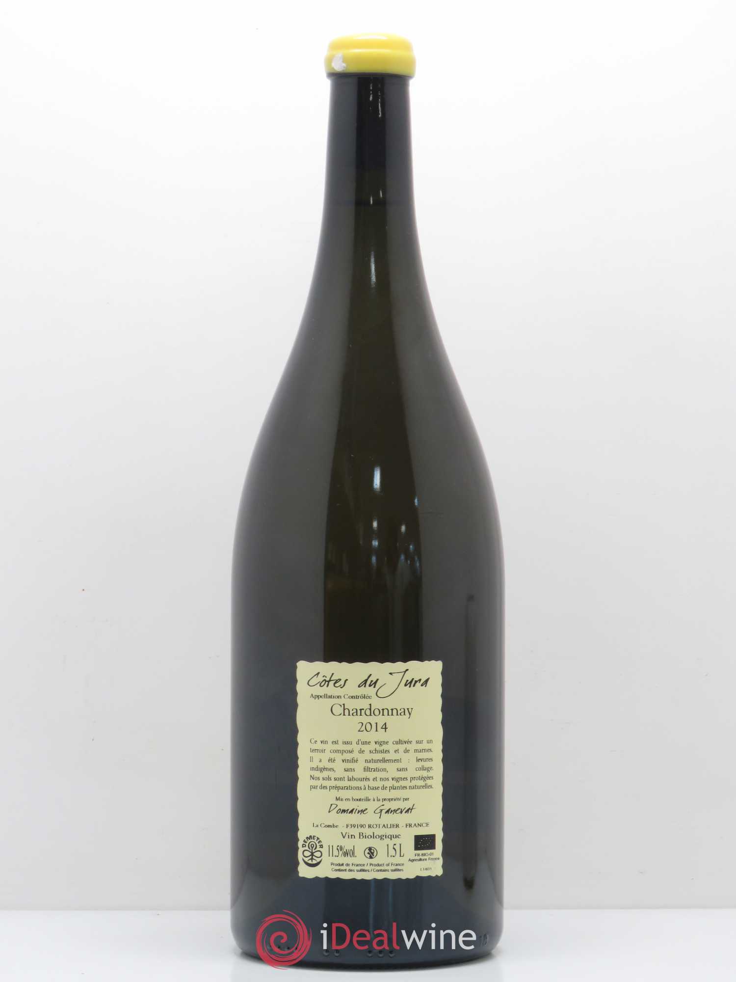 Côtes du Jura Grusse en Billat Jean-François Ganevat (Domaine) 2014 - Lot de 1 magnum - 1
