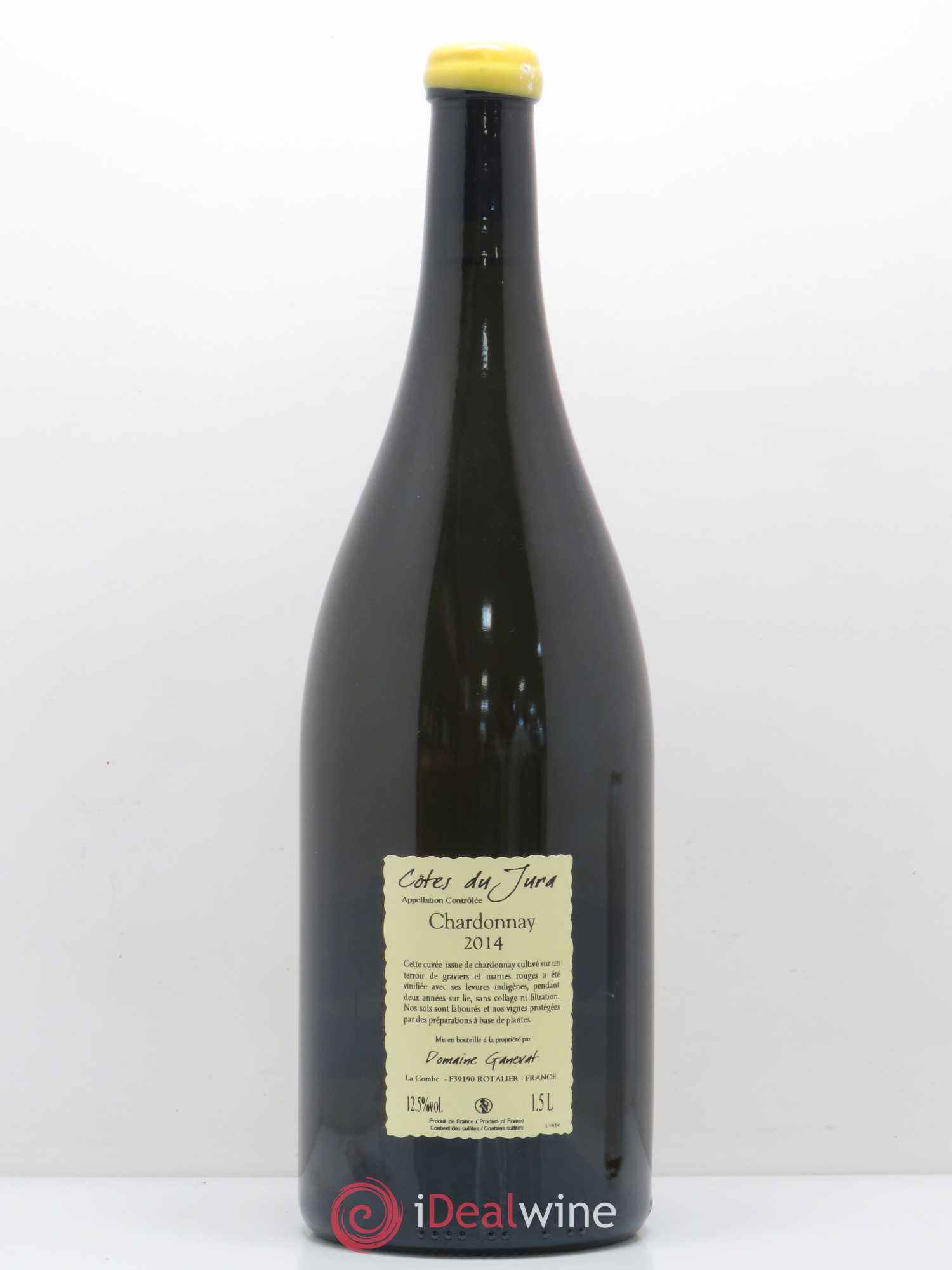Côtes du Jura Chardonnay Gryphees Vieilles Vignes J.F. Ganevat 2014 - Posten von 1 Magnum - 1