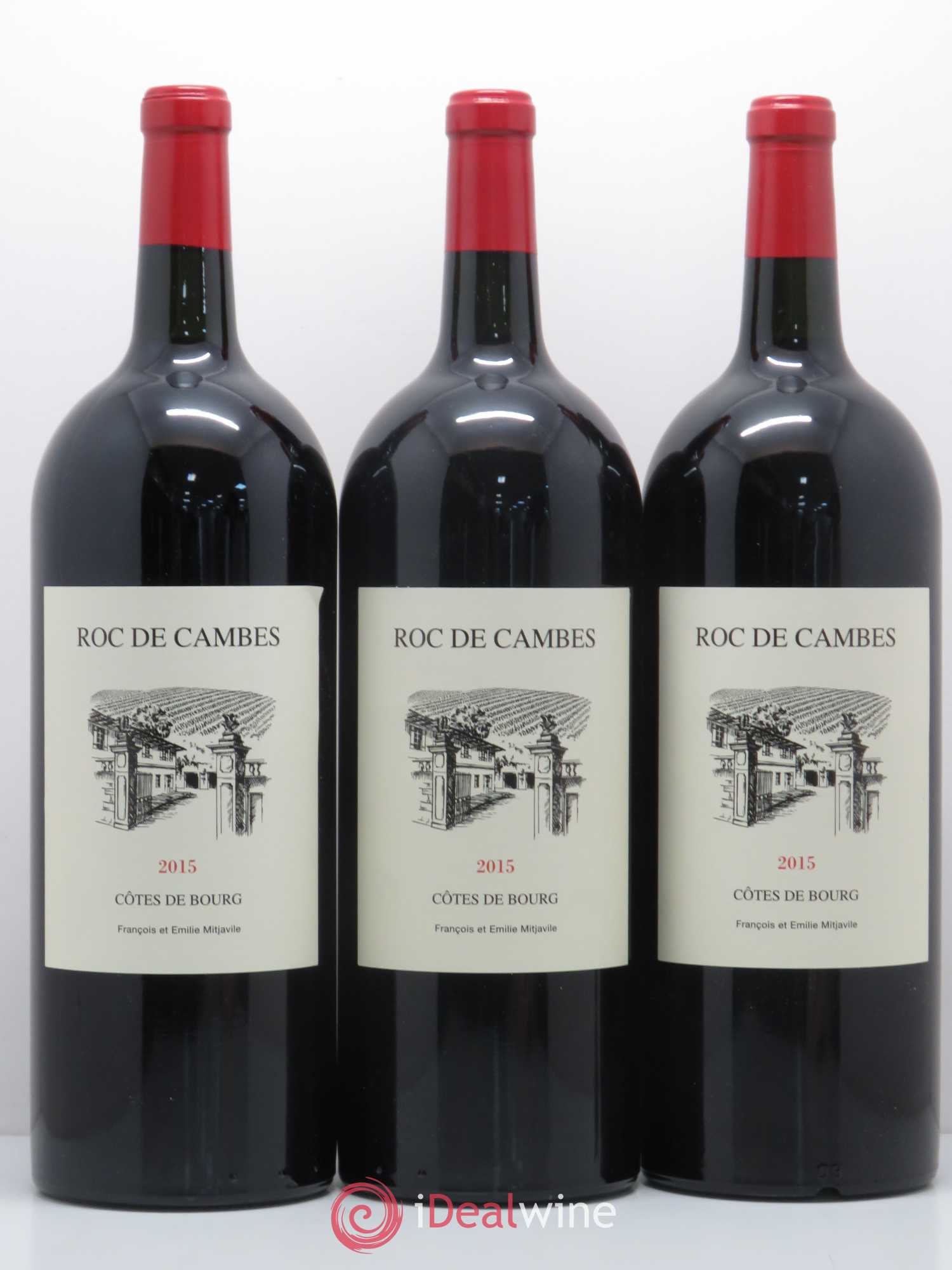 Roc de Cambes 2015 - Posten von 3 Magnum - 0