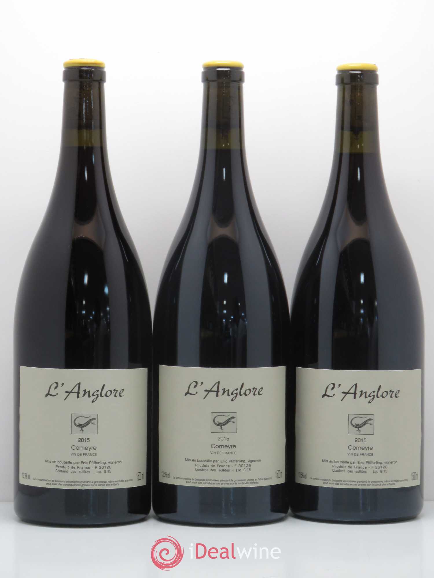 Vin de France Comeyre L'Anglore 2015 - Lot de 3 magnums - 0