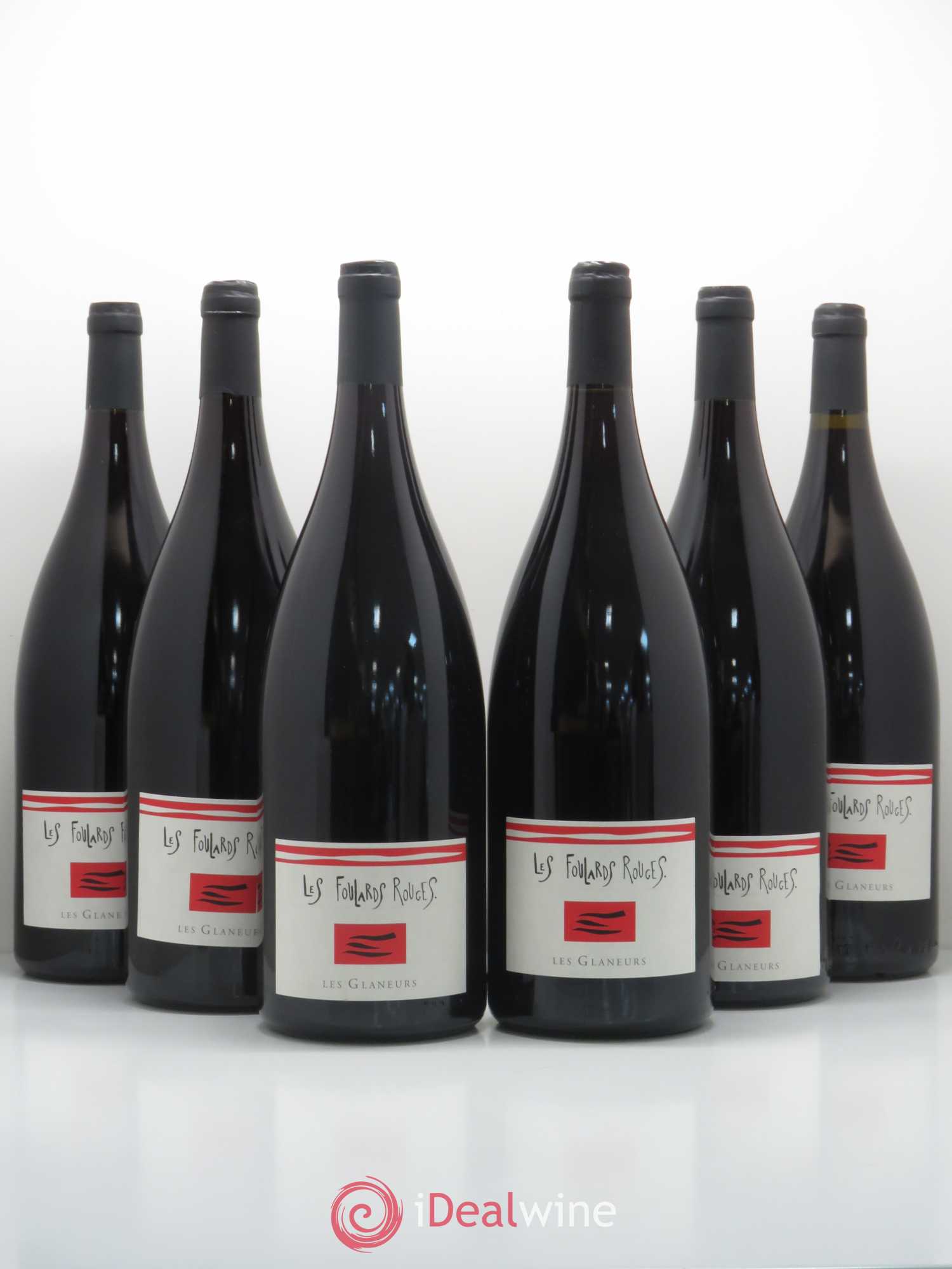 Vin de France Glaneurs Les Foulards Rouges 2016 - Lot of 6 magnums - 0