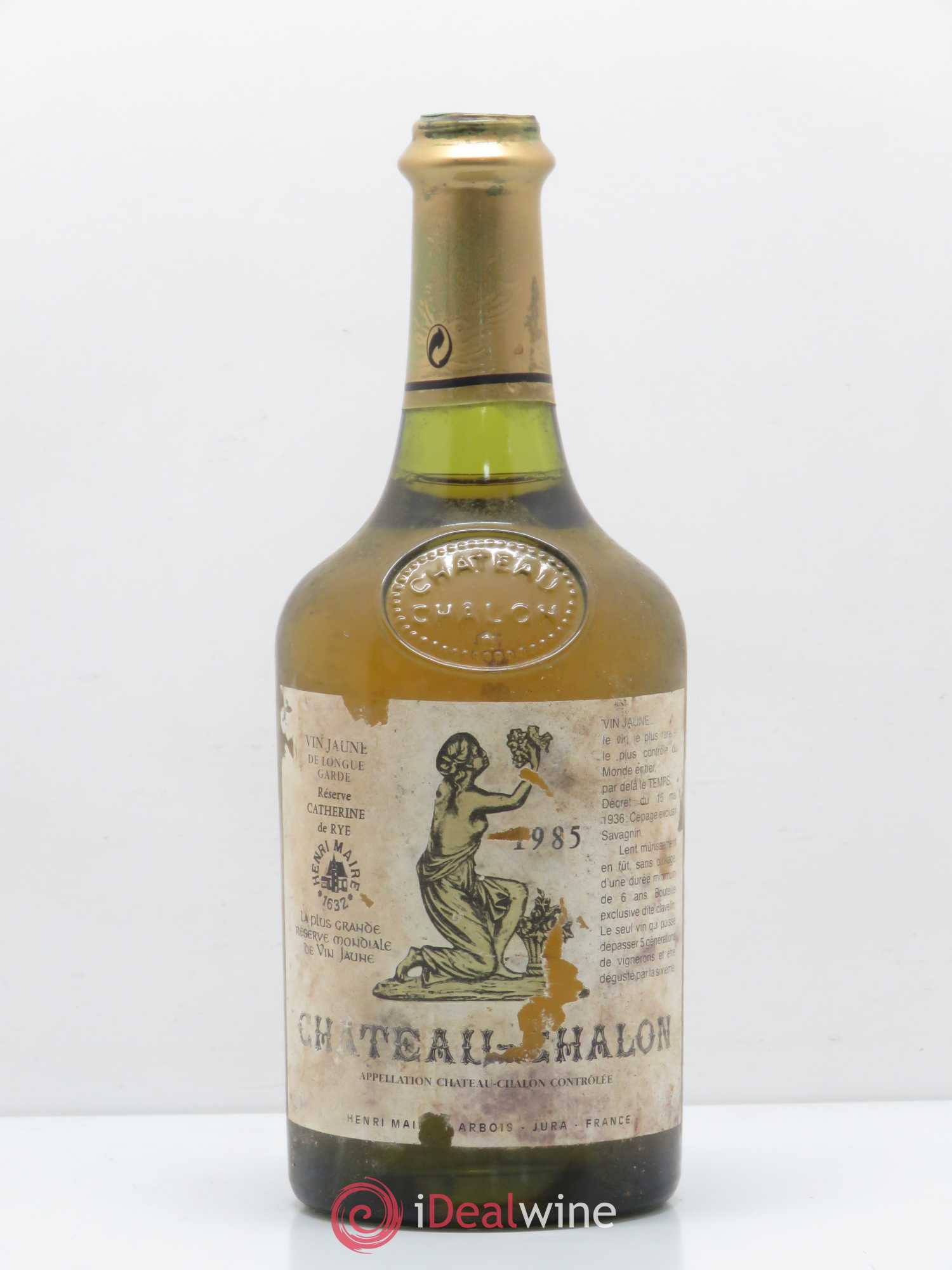 Château-Chalon Reserve Catherine De Rye Henri Maire 1985 - Posten von 1 Flasche - 0