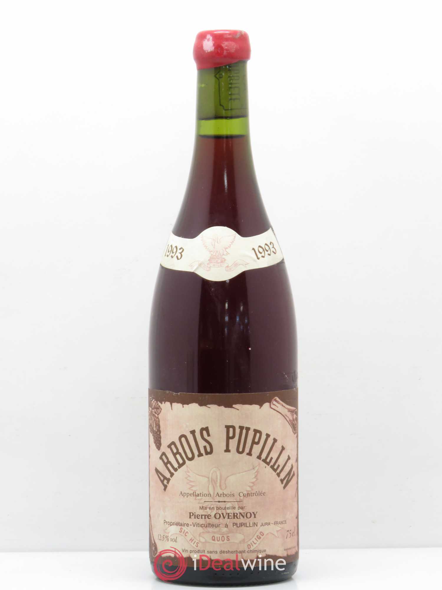 Arbois-Pupillin Poulsard (cire rouge) Overnoy-Houillon (Domaine) 1993 - Lot de 1 bouteille - 0