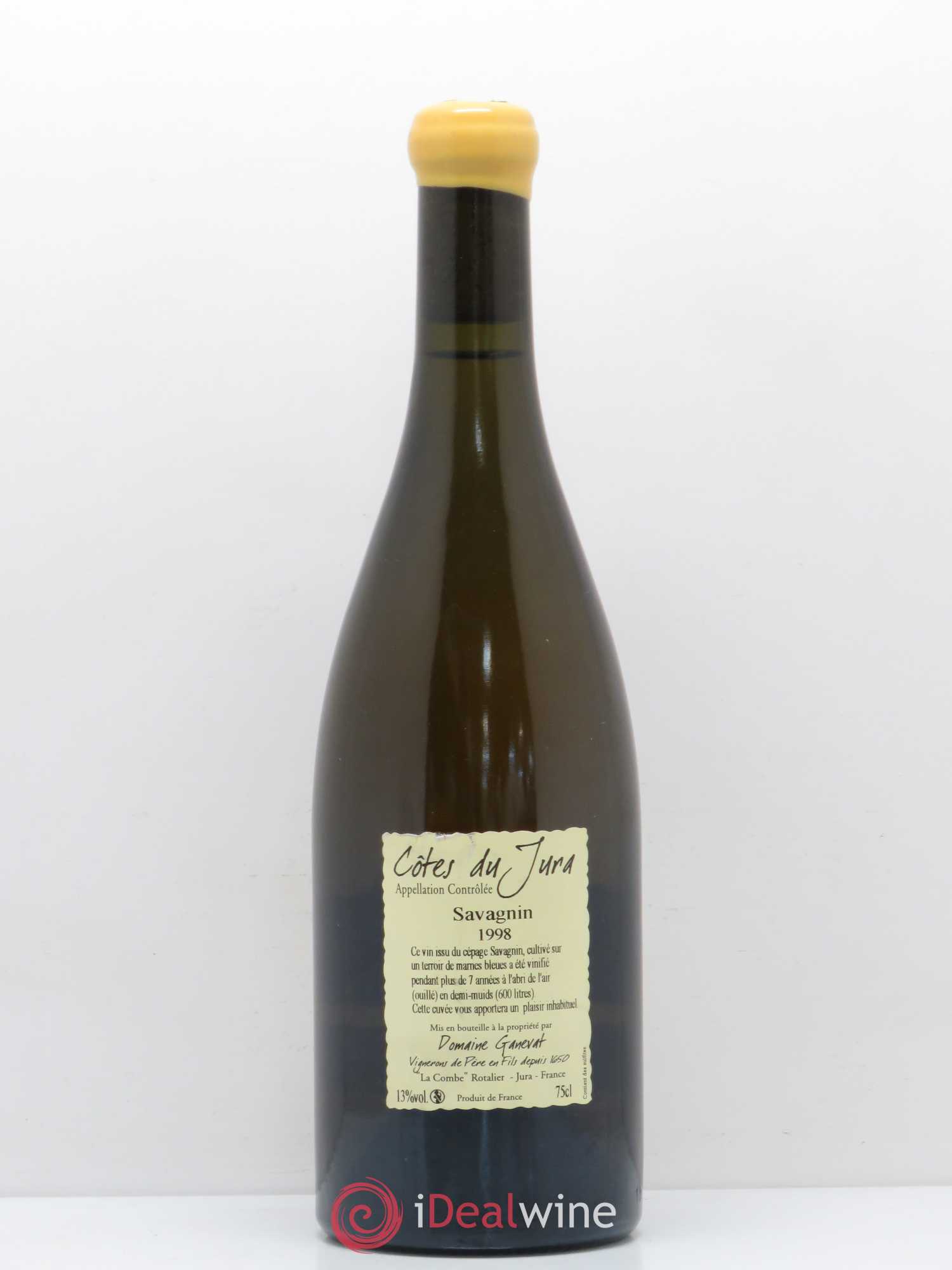 Côtes du Jura Les Vignes de mon Père Jean-François Ganevat (Domaine) Savagnin Vignes De Mon Pere J.F. Ganevat 1998 - Posten von 1 Flasche - 1