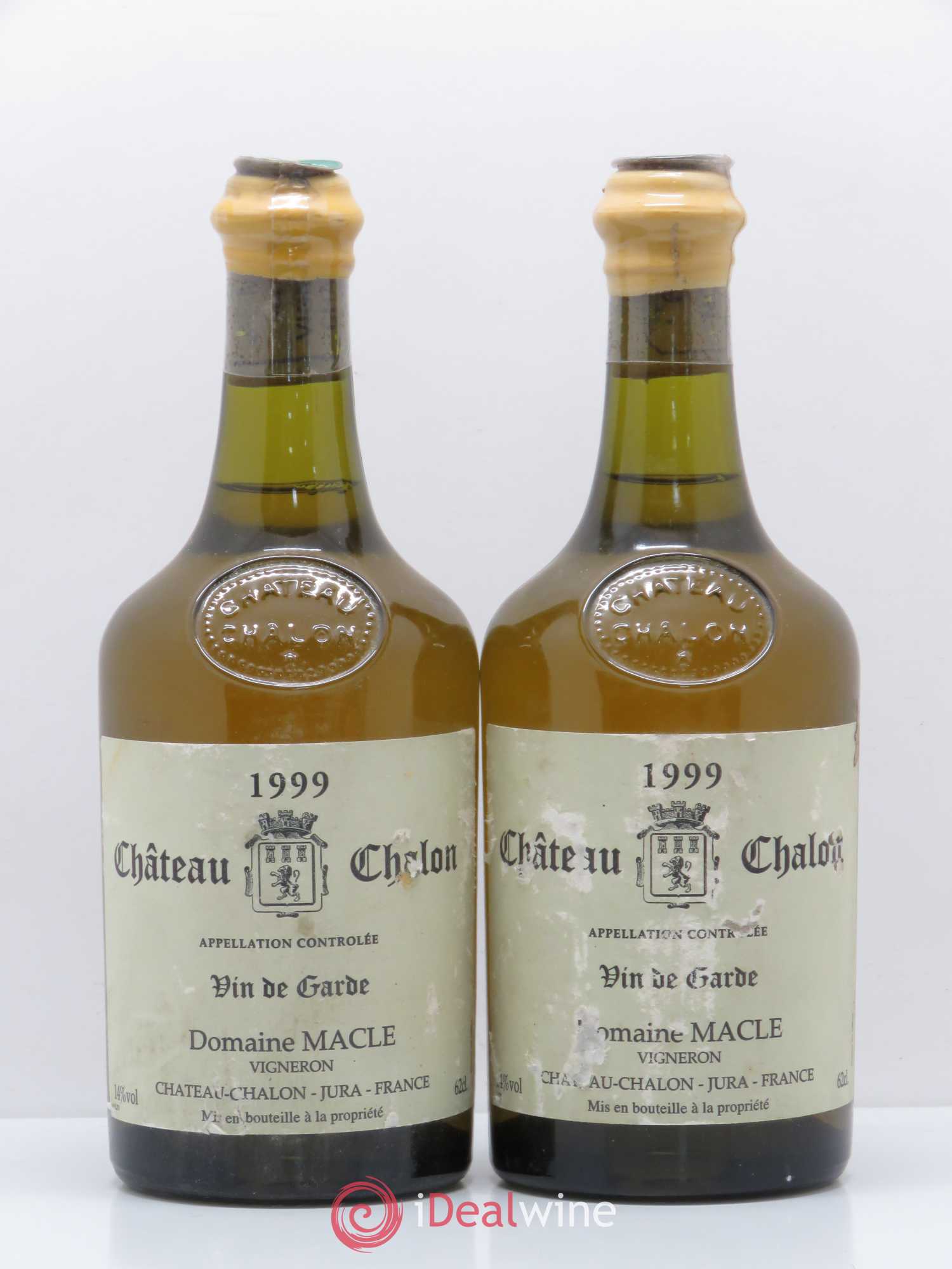 Château-Chalon Jean Macle Macle 1999 - Lot de 2 bouteilles - 0